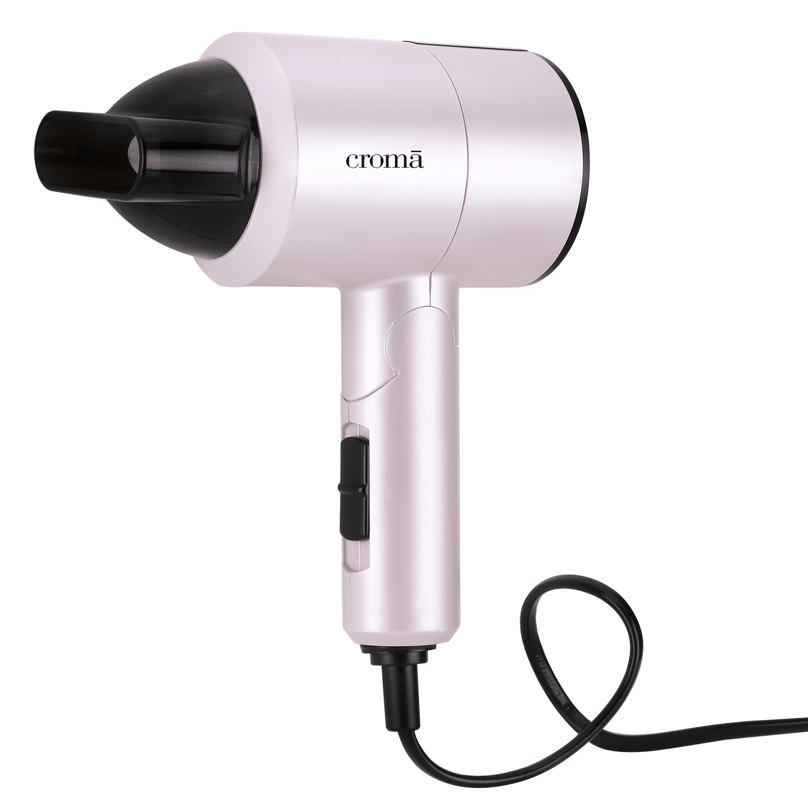 Croma Hair Dryer with 3 Heat Settings & Cool Shot (Overheat Protection, Pink) Croma Hair Dryer with 3 Heat Settings & Cool Shot (Overheat Protection, Pink)