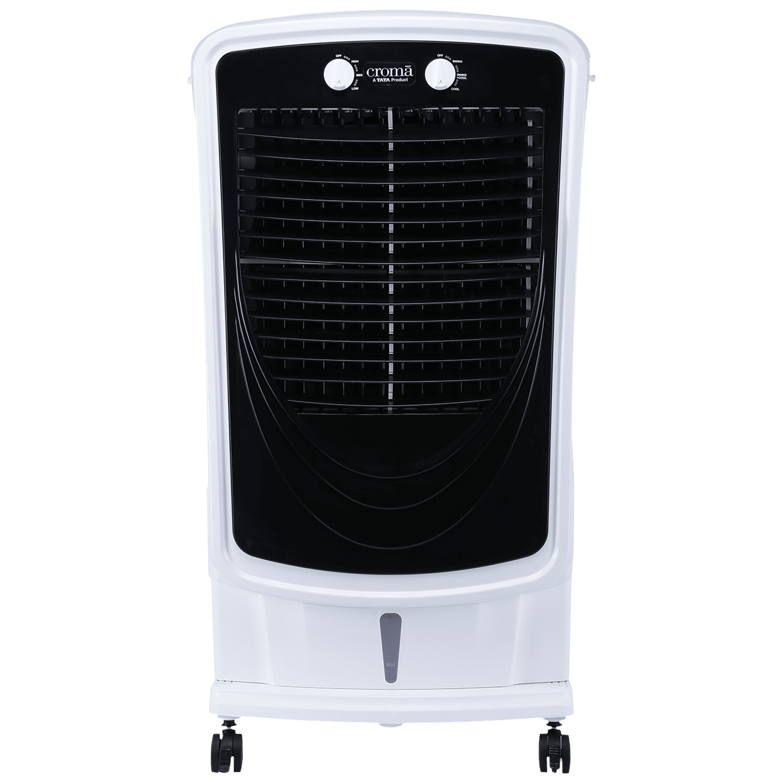 Croma 60 Litres Desert Air Cooler with Inverter Compatible (Evaporative Cooling Technology, White & Black)