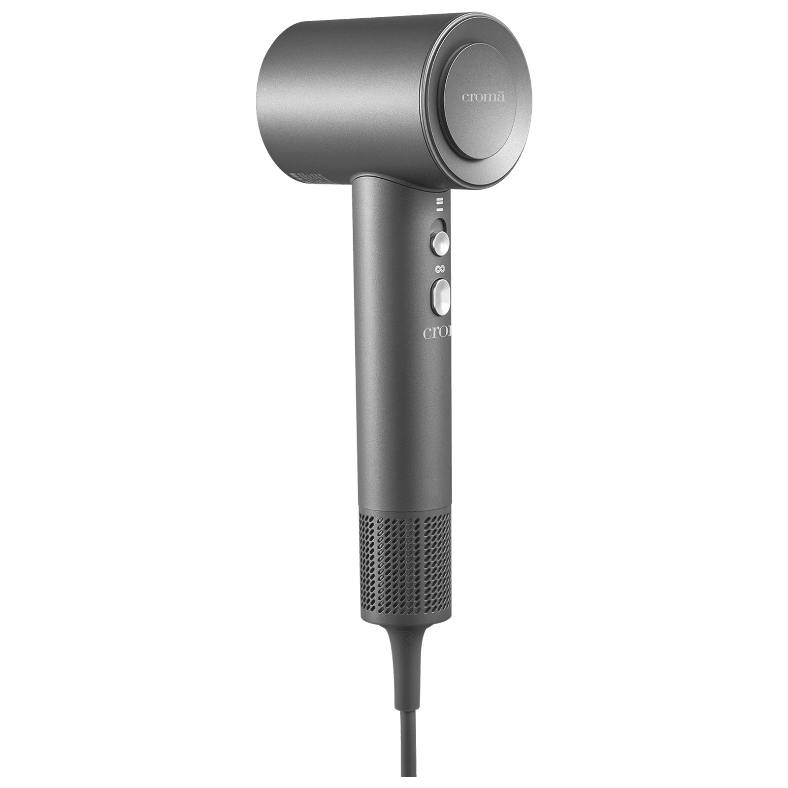 Croma Hair Dryer with 5 Heat Settings (BLDC Motor, Grey)