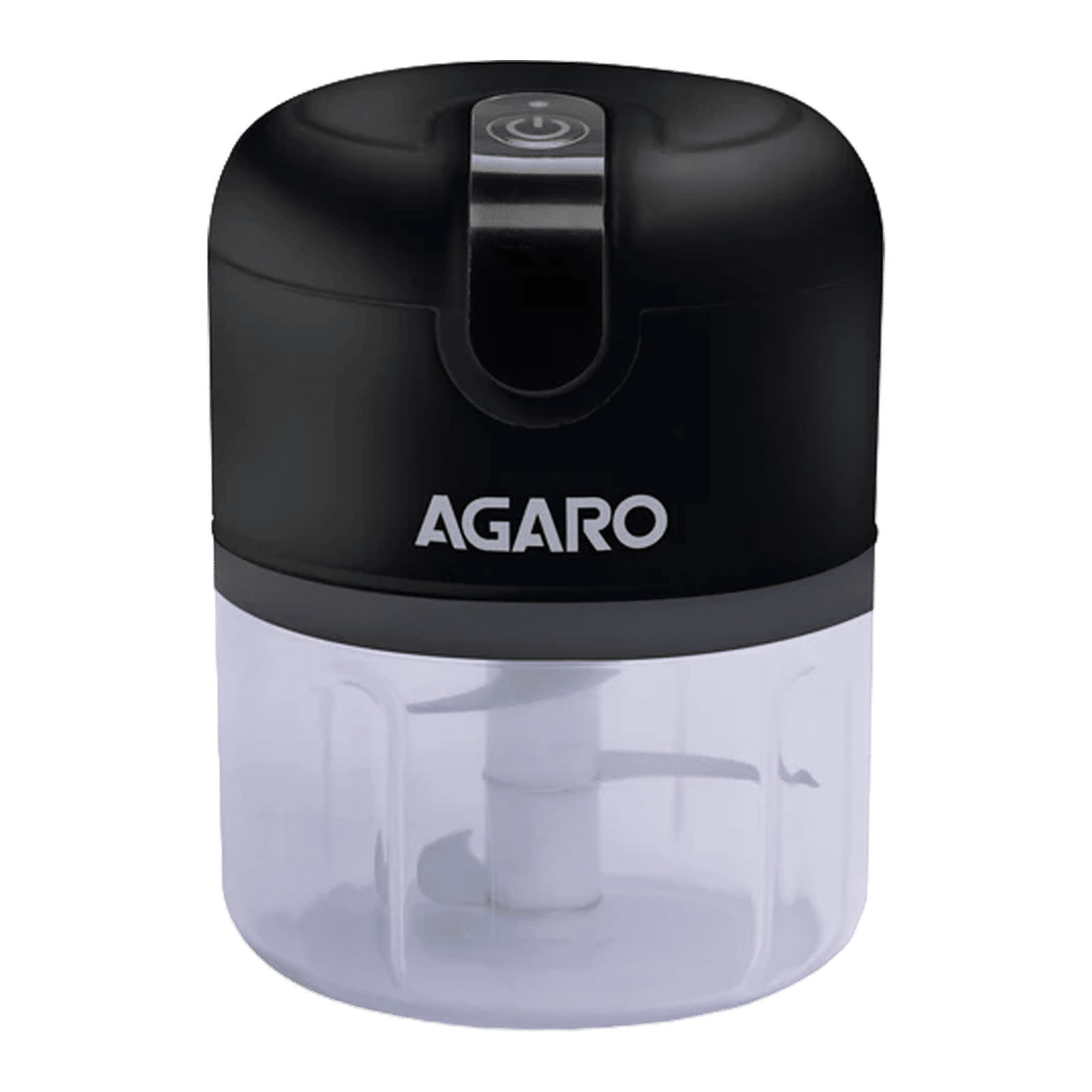 AGARO Elite 30W Vegetable & Fruit Chopper with 3 Blades (Black)