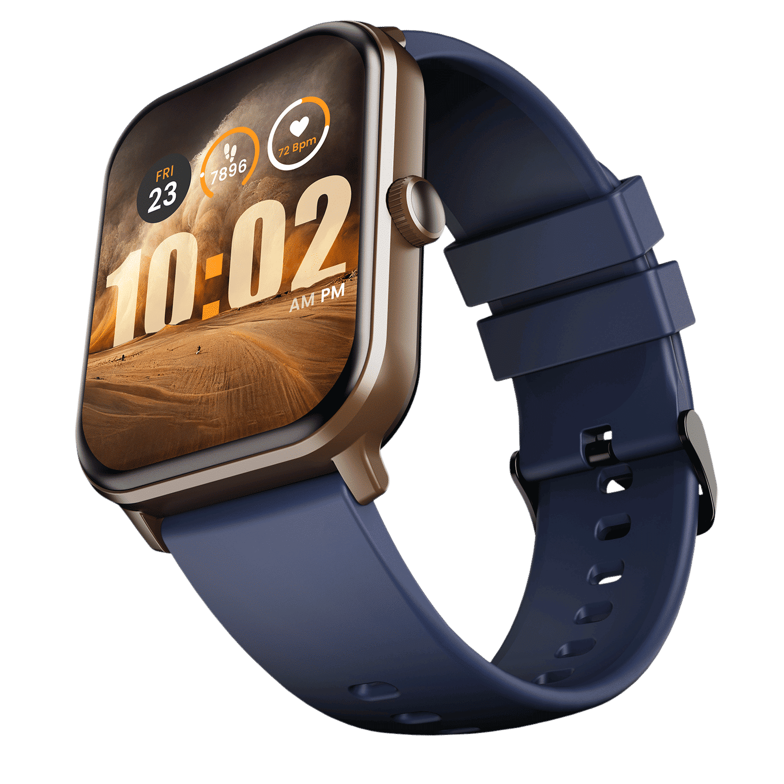 GOBOULT Drift+ Smartwatch with Bluetooth Calling (46.99mm HD Display, IP68 Water Resistant, Denim Blue)