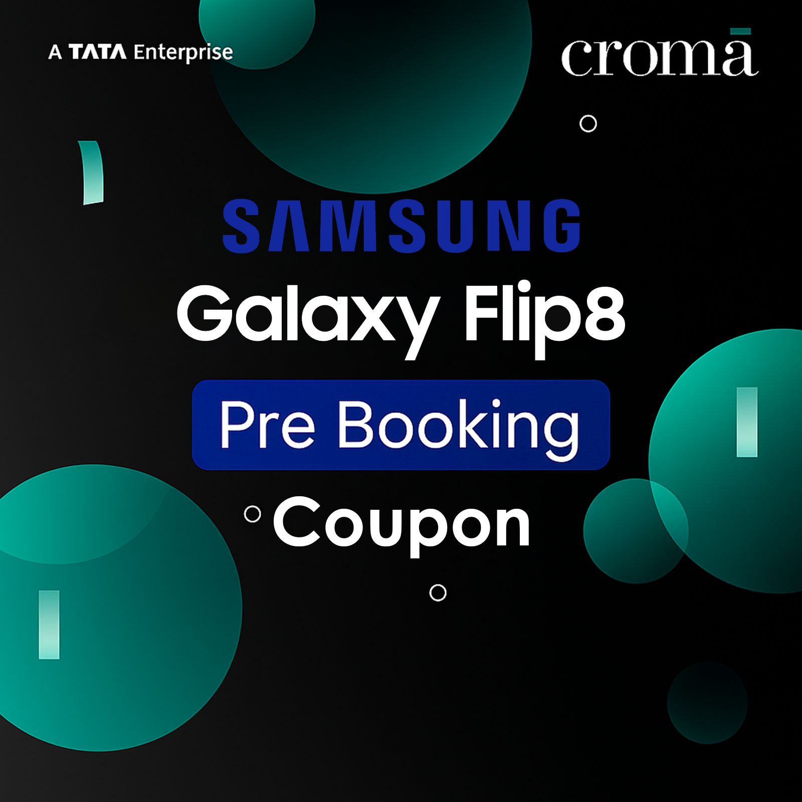 Samsung Galaxy Flip8 (12+256GB) Online Prebooking Coupon