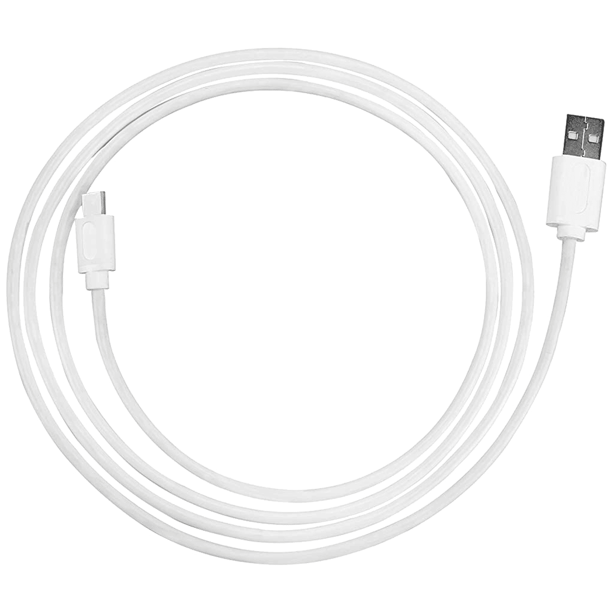 Nextech NC66 Type C to Type C 3.2 Feet (1M) Cable (Tangle Free, White)