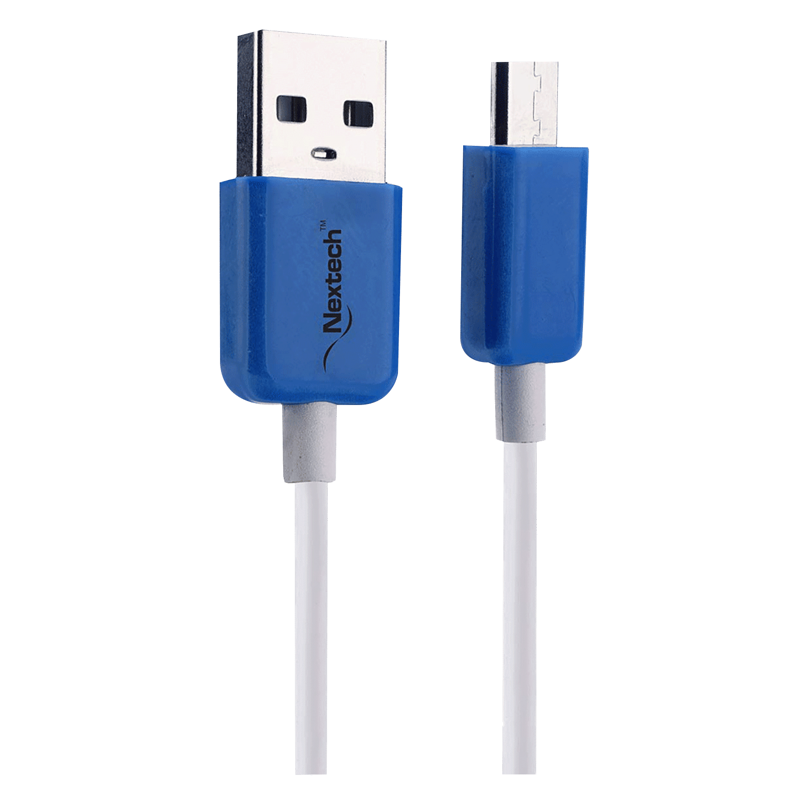 Nextech NC61 Micro USB to Micro USB 3.2 Feet (1M) Cable (Tangle Free, White)