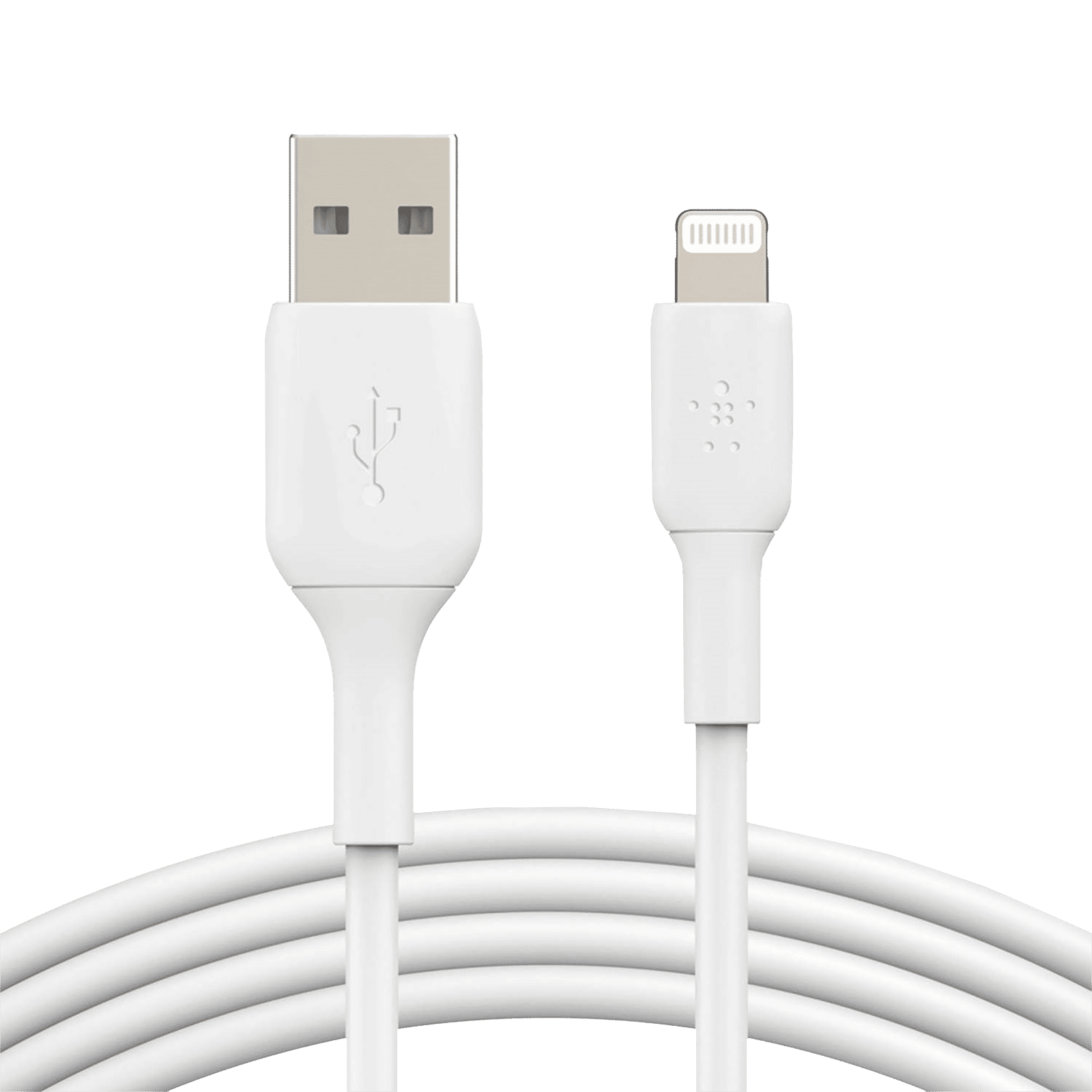 belkin Boost Charge Lightning to Type A 3.2 Feet (1M) Cable (PVC Cord, White)