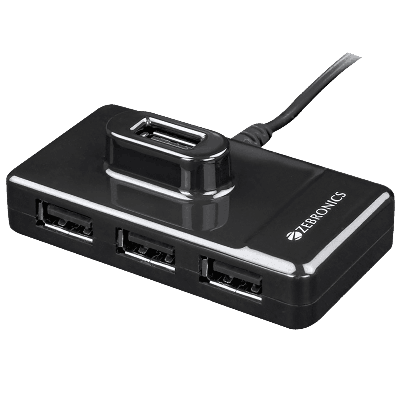 ZEBRONICS ZEB-100HB Type A to Type A 5.3 Feet (1.62M) Cable (Backward Compatible, Black)