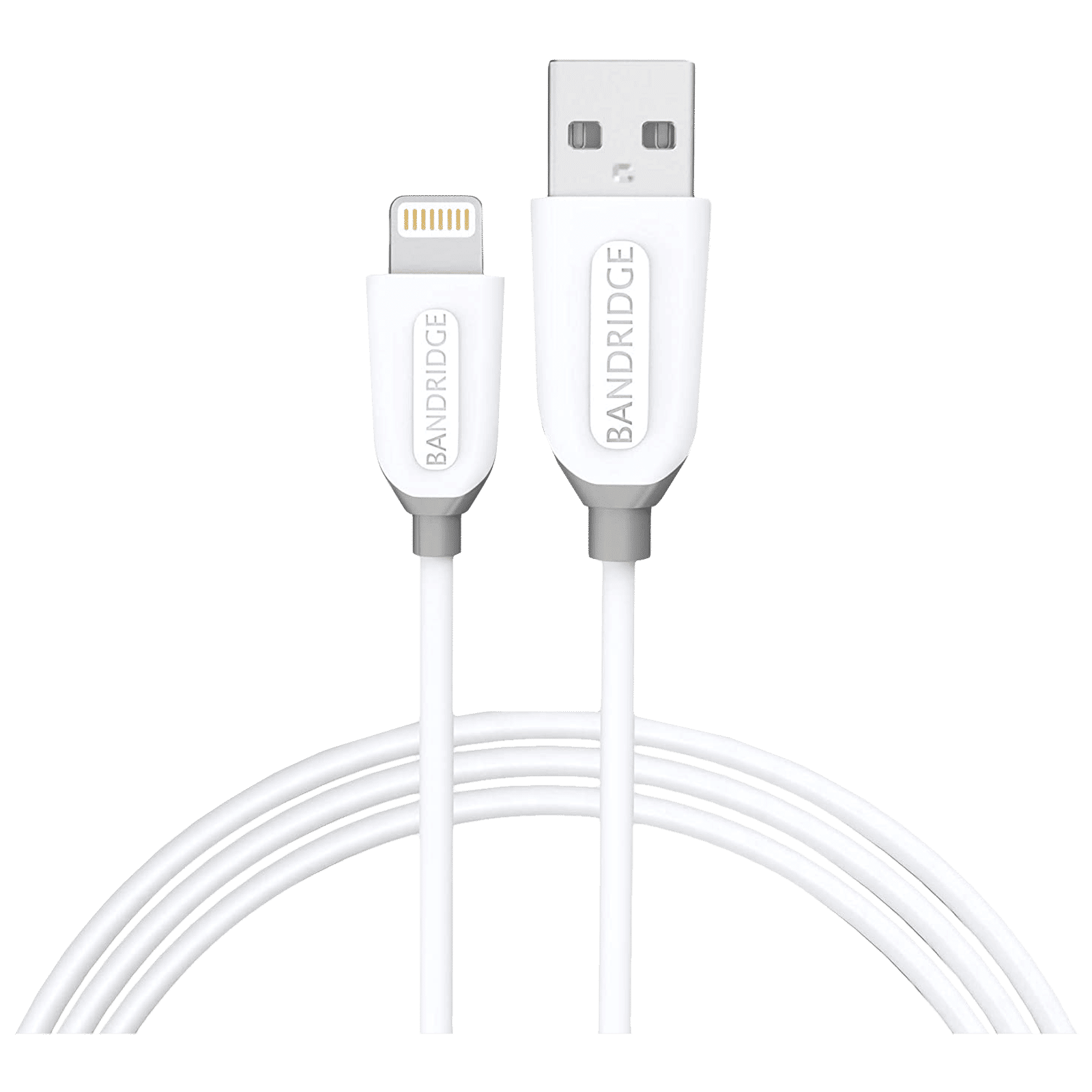 Bandridge APL Type A to Lightning 3.2 Feet (1M) Cable (Tangle Free, Blue)