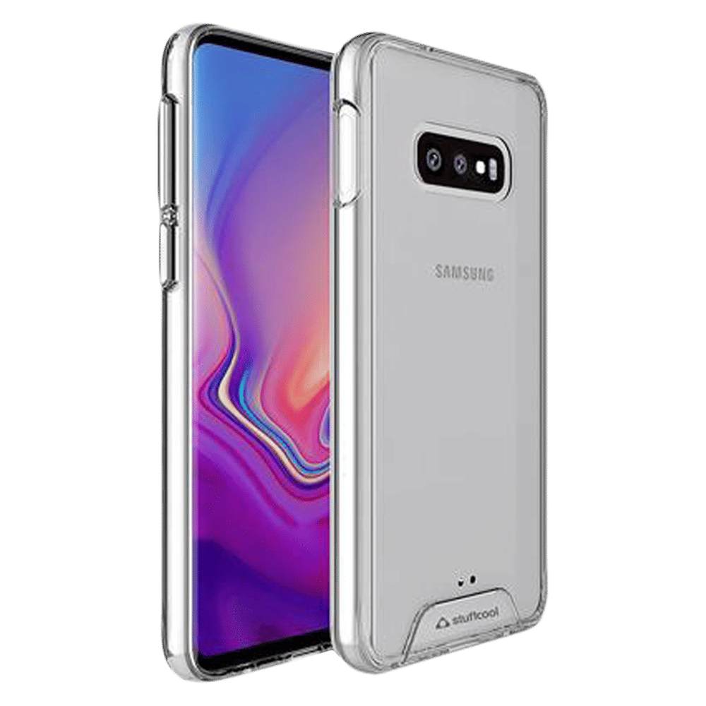 Aesthetic Galaxy S10e Covers Clear 3-in-1 Glitter Shockproof Case