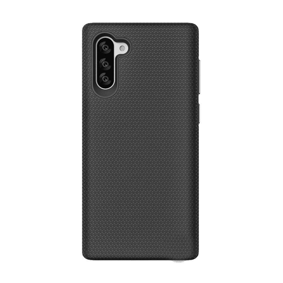 stuffcool Spike Hard Polycarbonate Back Cover for Samsung Galaxy Note 10 (Camera Protection, Black)