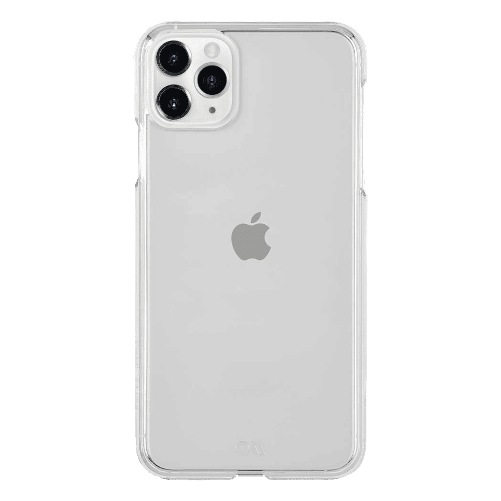Case-Mate Barely Polycarbonate Back Cover for Apple iPhone 11 Pro Max (Anti Scratch, Transparent)