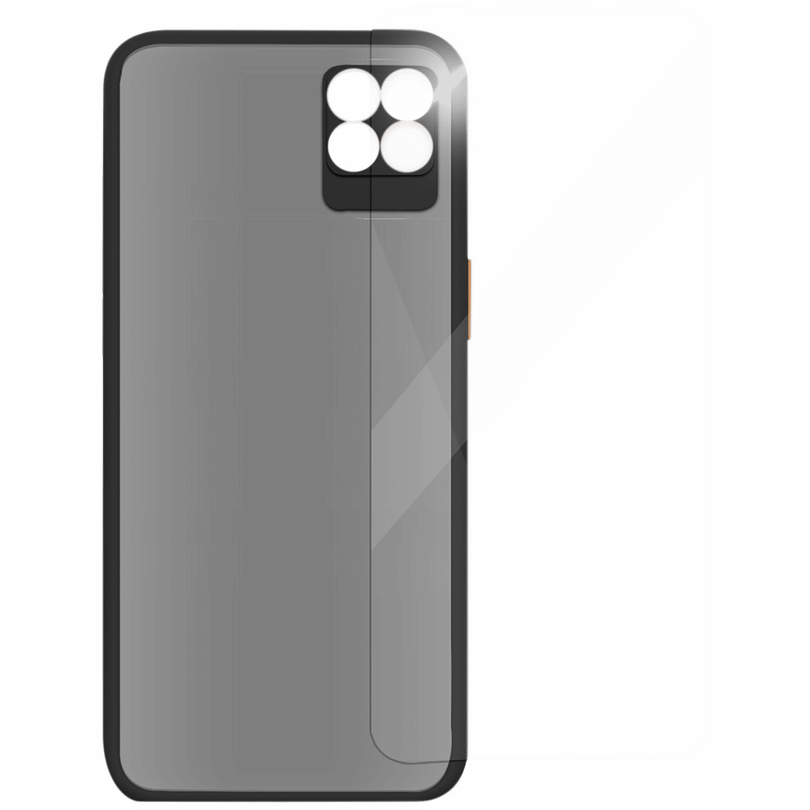 Arrow Duplex Screen Protector & Polycarbonate Back Cover Combo for realme 8 Pro (Anti Scratch Design, Black)