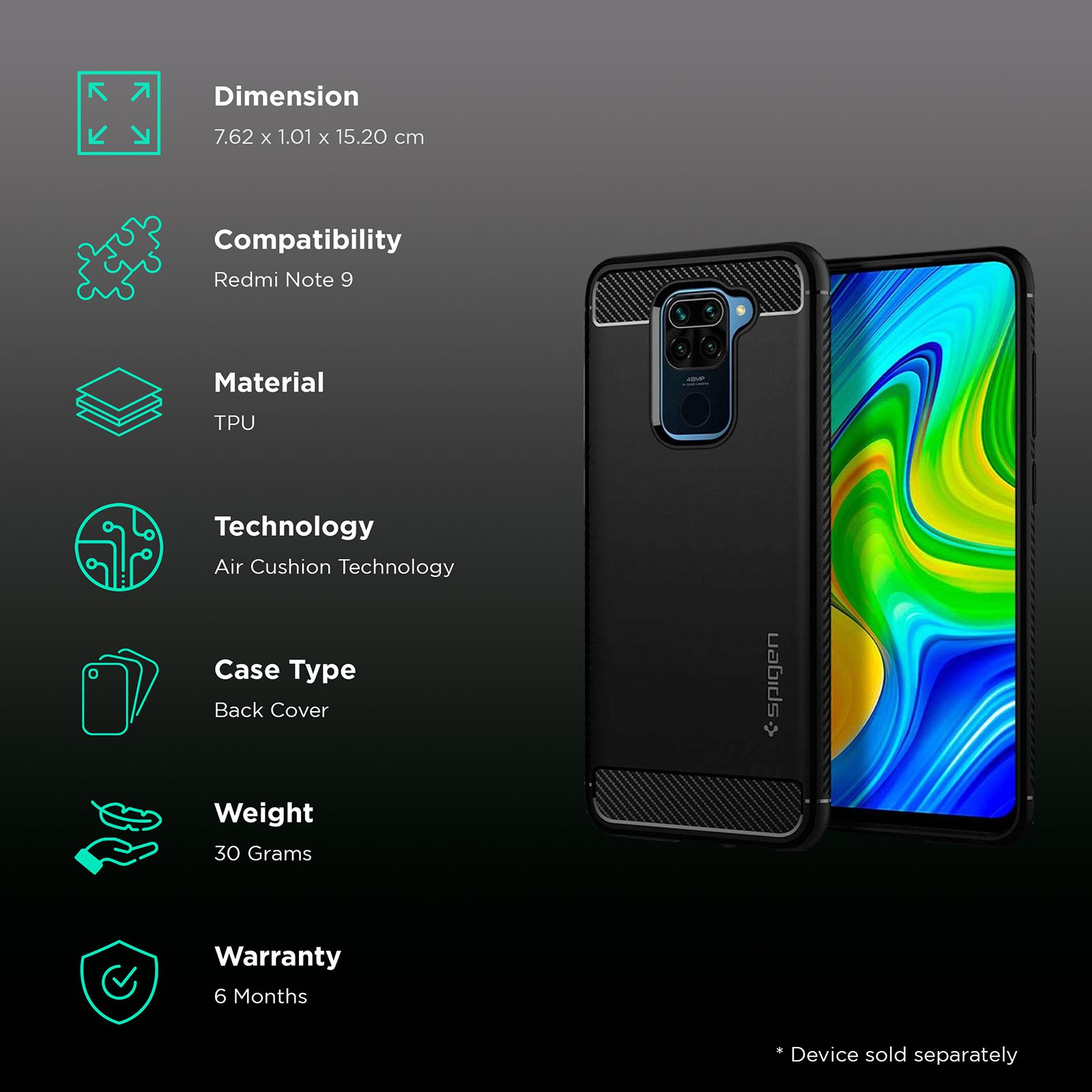 Back Cover Xiaomi Mi Spigen Pro Max Redmi Note Pro Spigen Cover