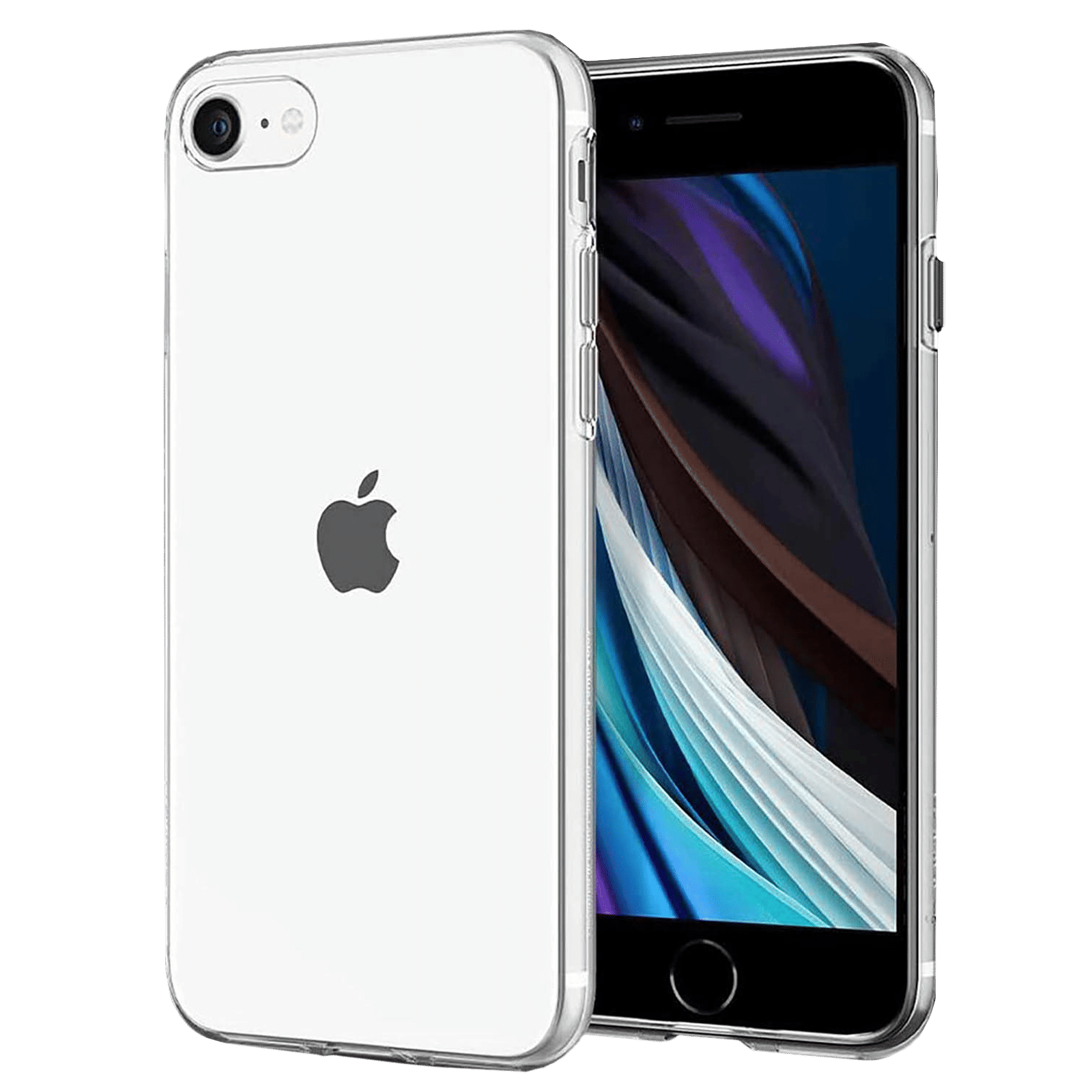 Buy spigen Crystal Flex TPU Back Cover for Apple iPhone SE, iPhone