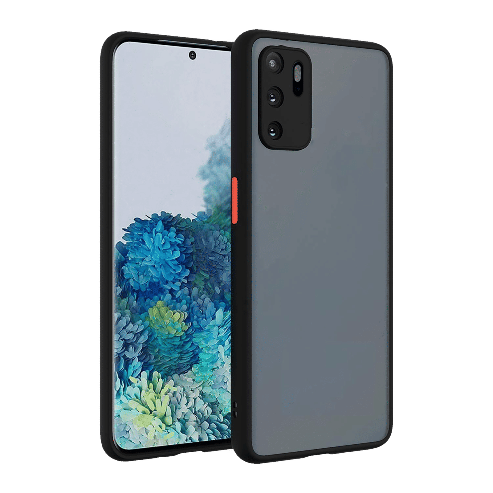 Arrow Duplex Acrylic & TPU Back Cover for OPPO Reno 6 Pro (Scratch Resistant, Black)