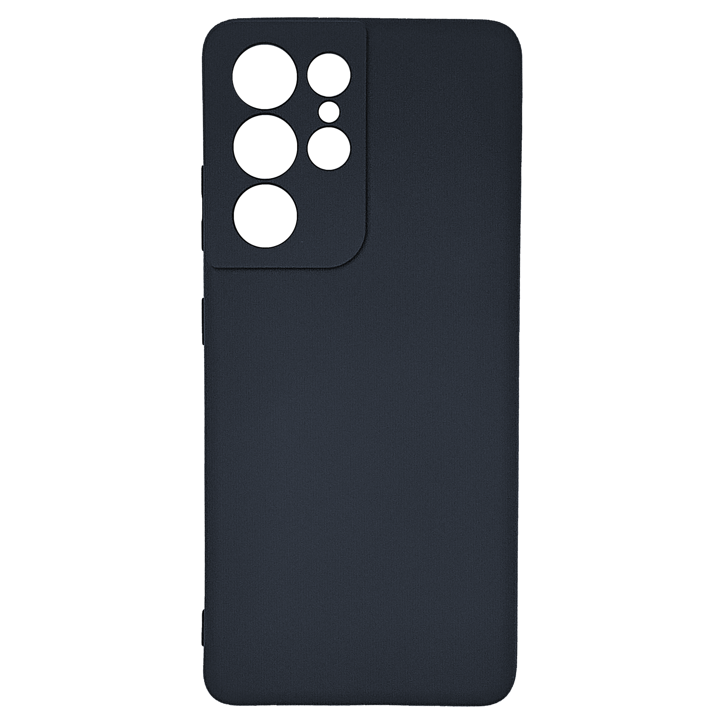 soundREVO C021PU TPU Back Cover for Samsung Galaxy S21 Ultra (Camera Protection,, Black)