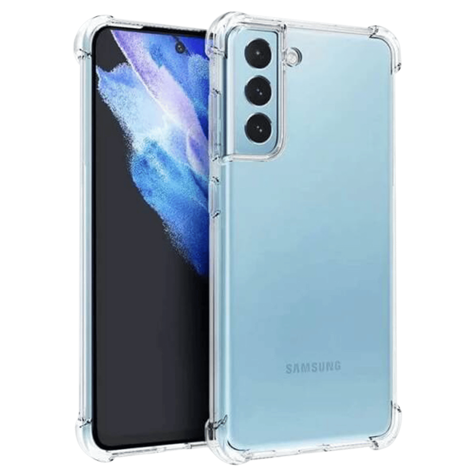 Inbase Ultra Polyurethane Back Cover for SAMSUNG Galaxy S21 FE 5G (Slim & Protective, Clear)