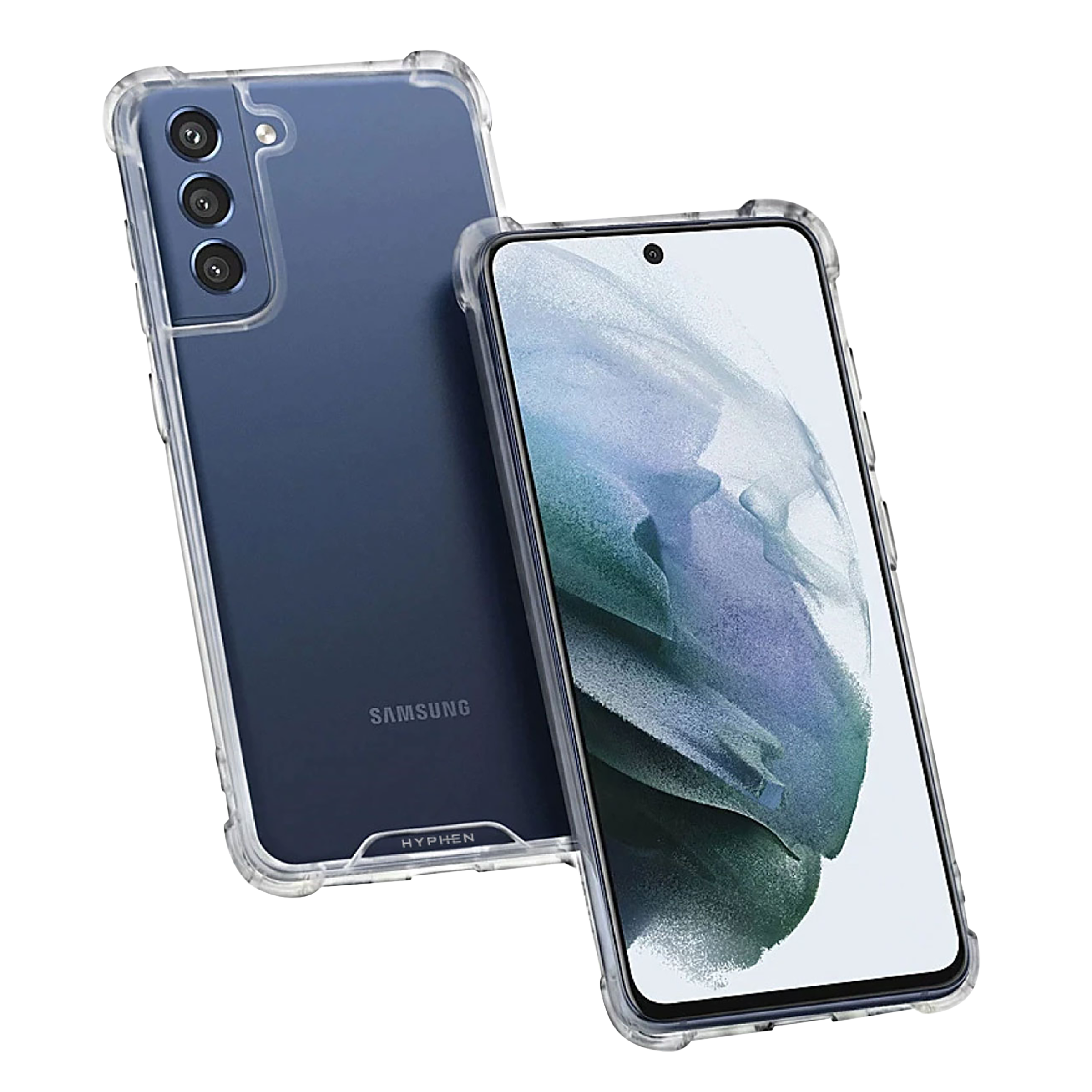Hyphen DURO TPU Back Cover for SAMSUNG Galaxy S22 5G (Supports Wireless Charging, Clear)-image-34