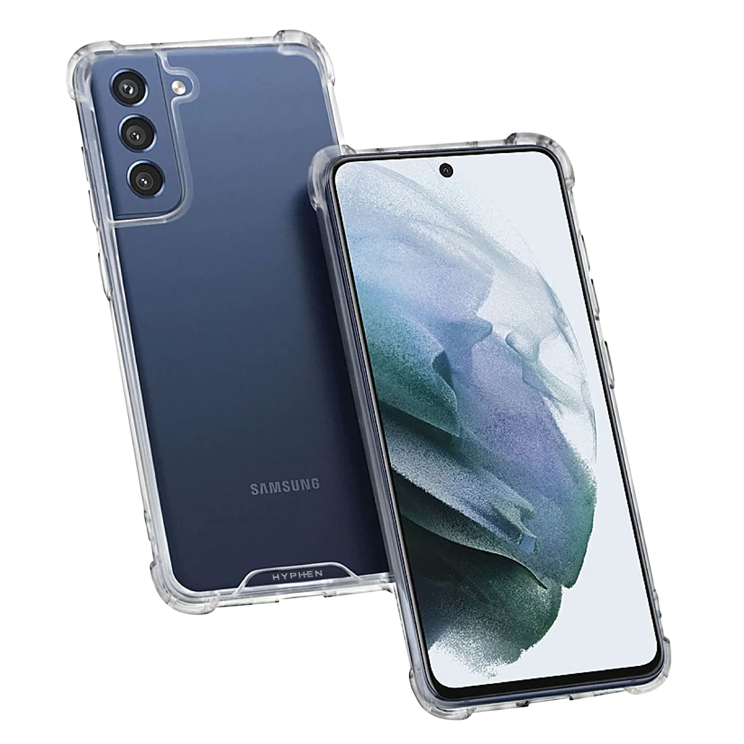 Hyphen TPU Back Cover for SAMSUNG Galaxy S22 Plus (Drop Protection, Clear)