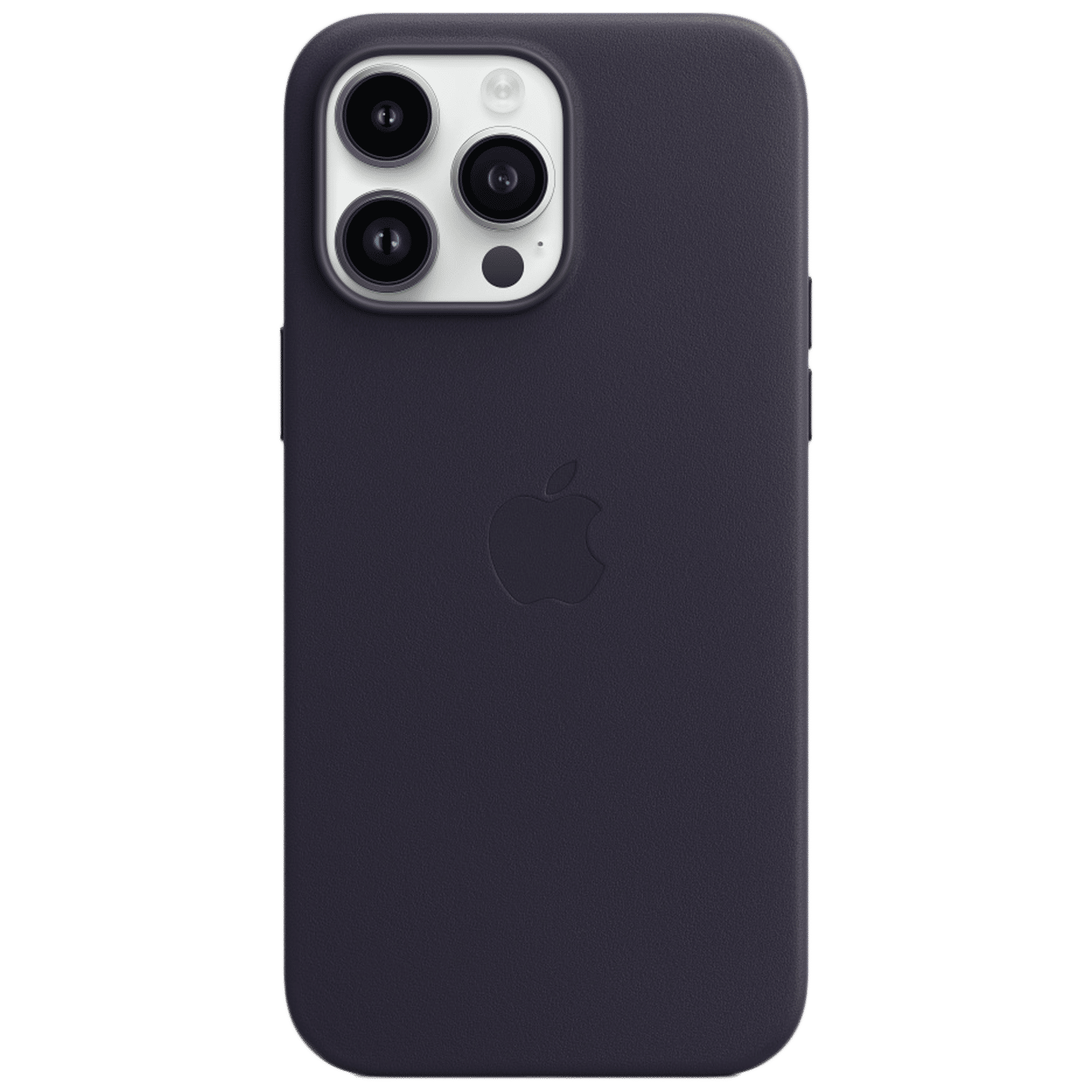 Apple Soft Leather Back Cover for Apple iPhone 14 Pro Max (MagSafe Charging Support, Ink)-picture-13