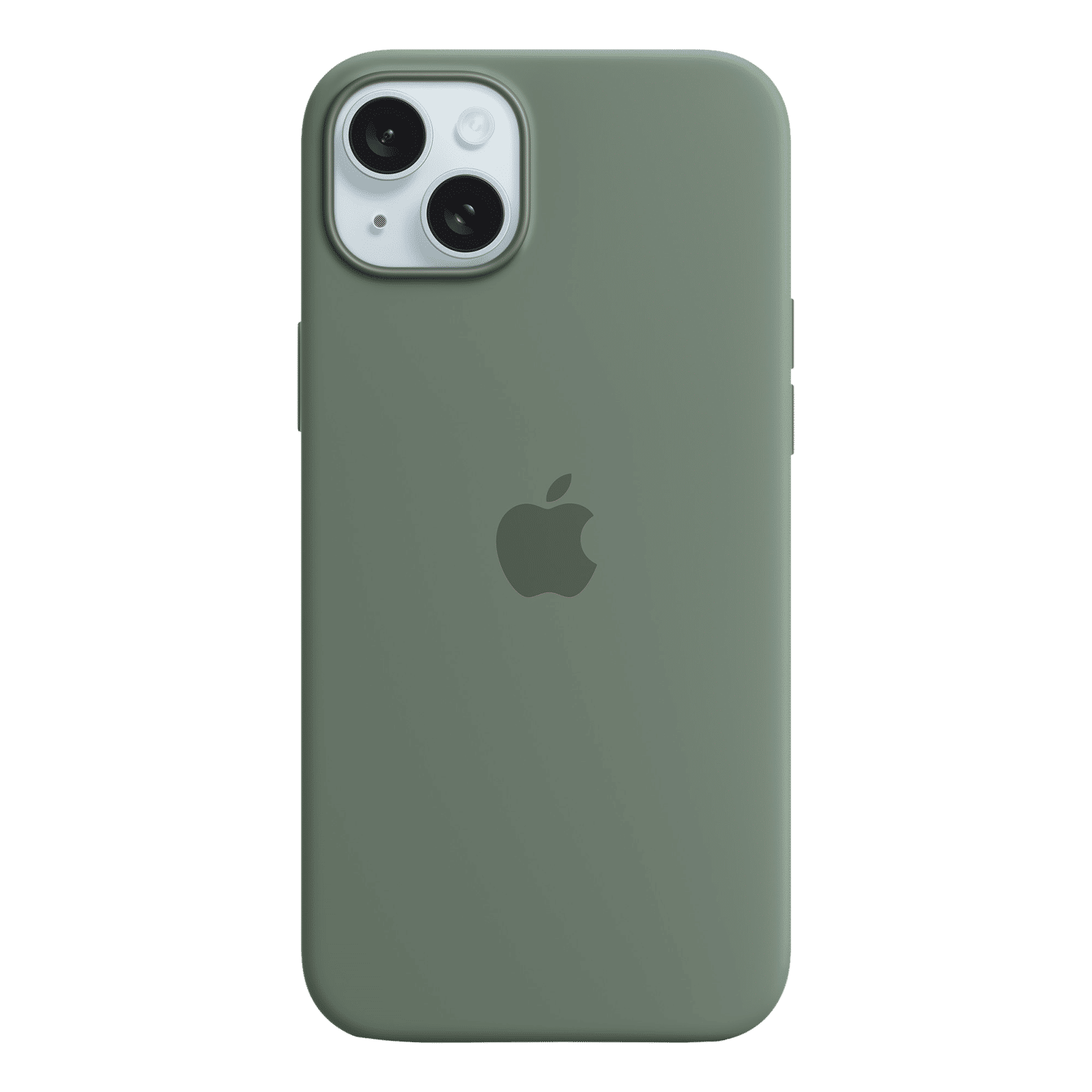 Apple Soft Silicone Back Cover for Apple iPhone 15 Plus (MagSafe Charging Support, Cypress)-picture-13
