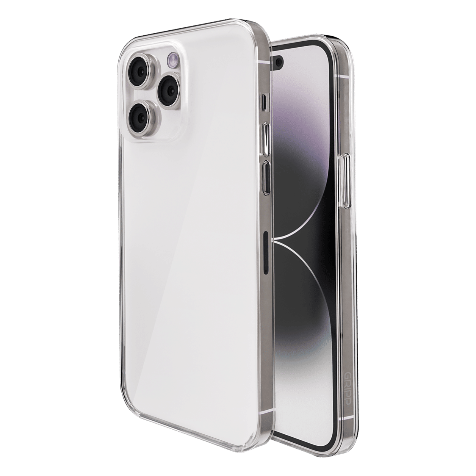 GRIPP Clear Hard TPU & Polycarbonate Back Cover for Apple iPhone 15 Pro (MagSafe Compatible, Clear)-picture-16