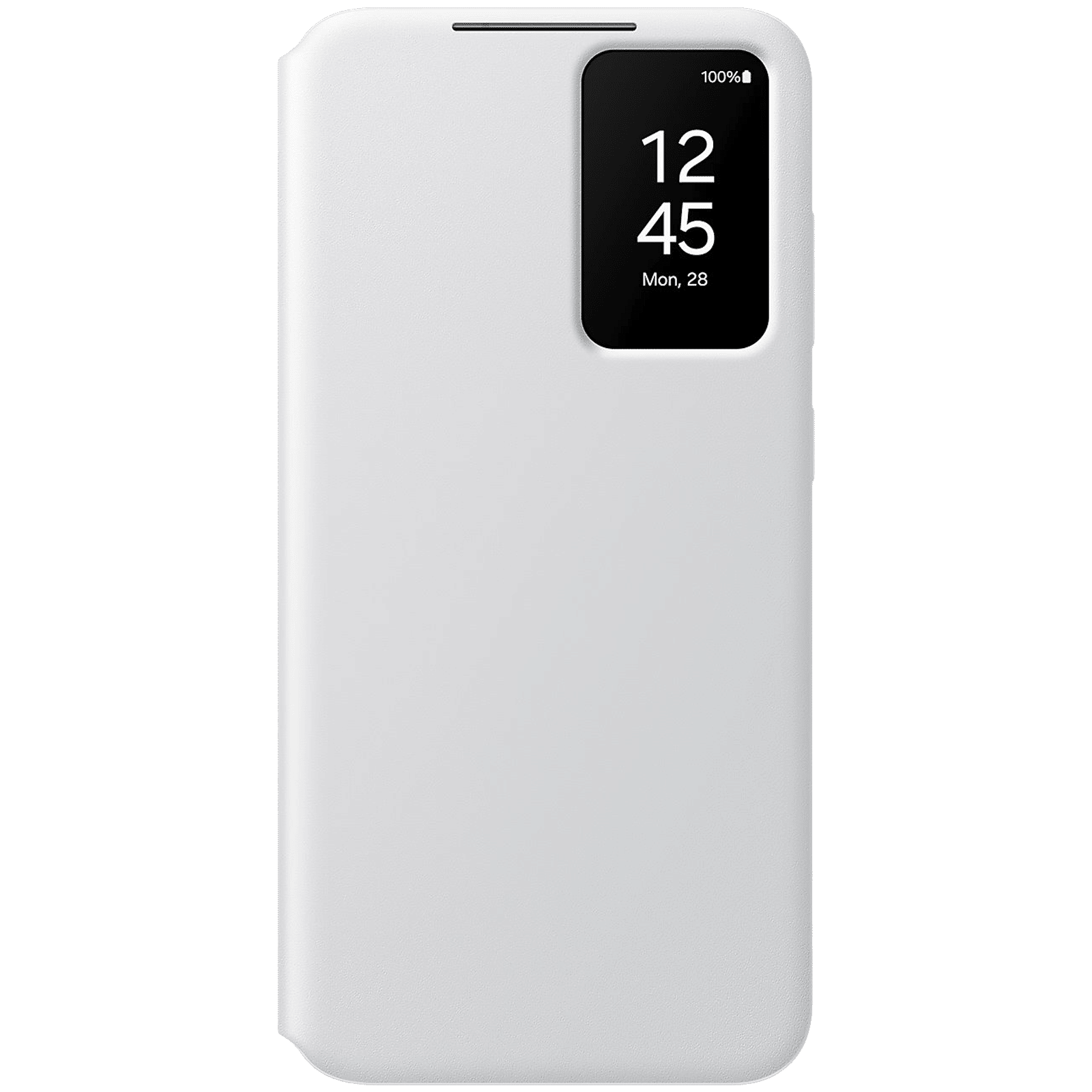 SAMSUNG Flip Cover for SAMSUNG Galaxy S24 (Small Smart Screen View, White)