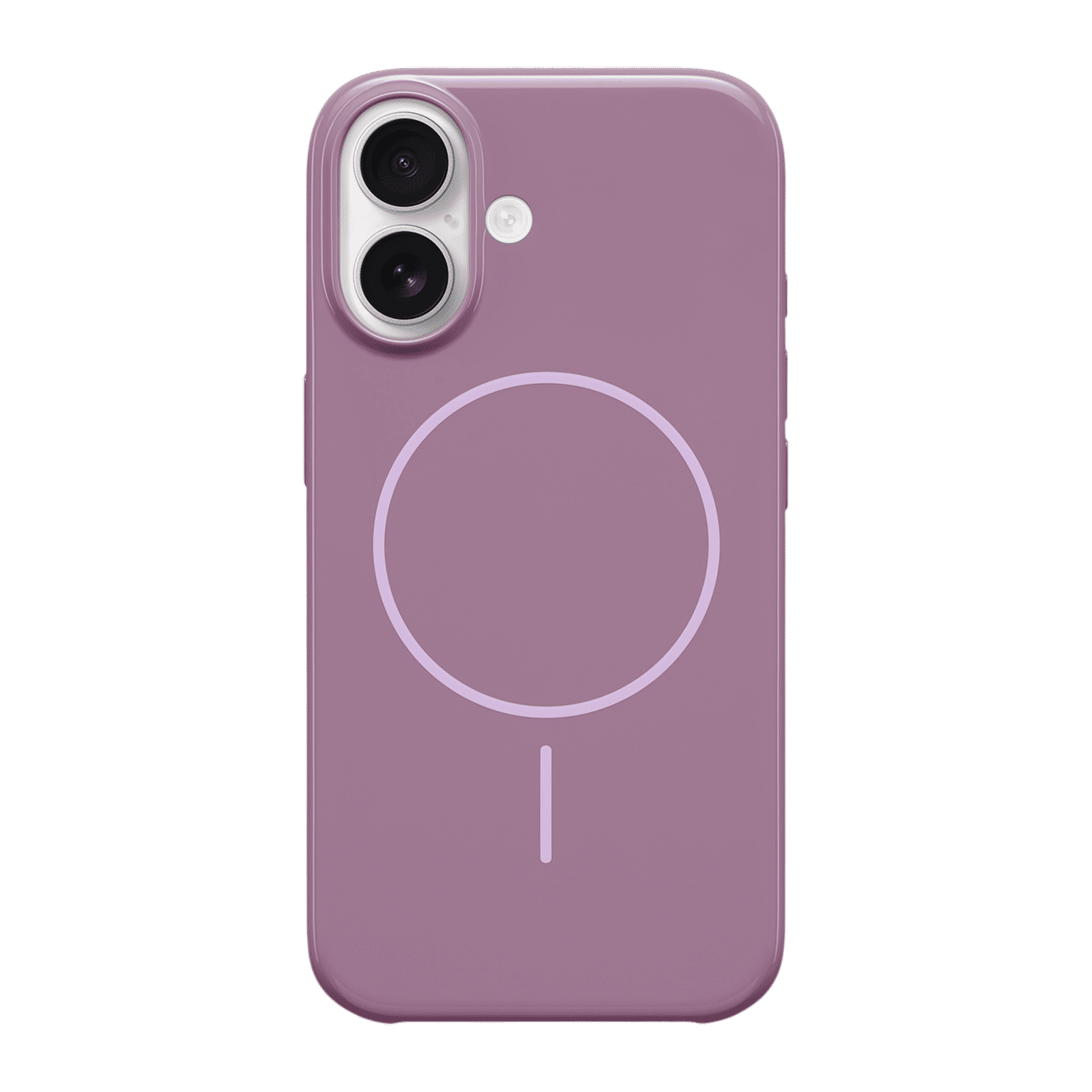 Apple Beats Hard TPU & Polycarbonate Back Cover for Apple iPhone 16 (MagSafe Compatible, Sunset Purple)