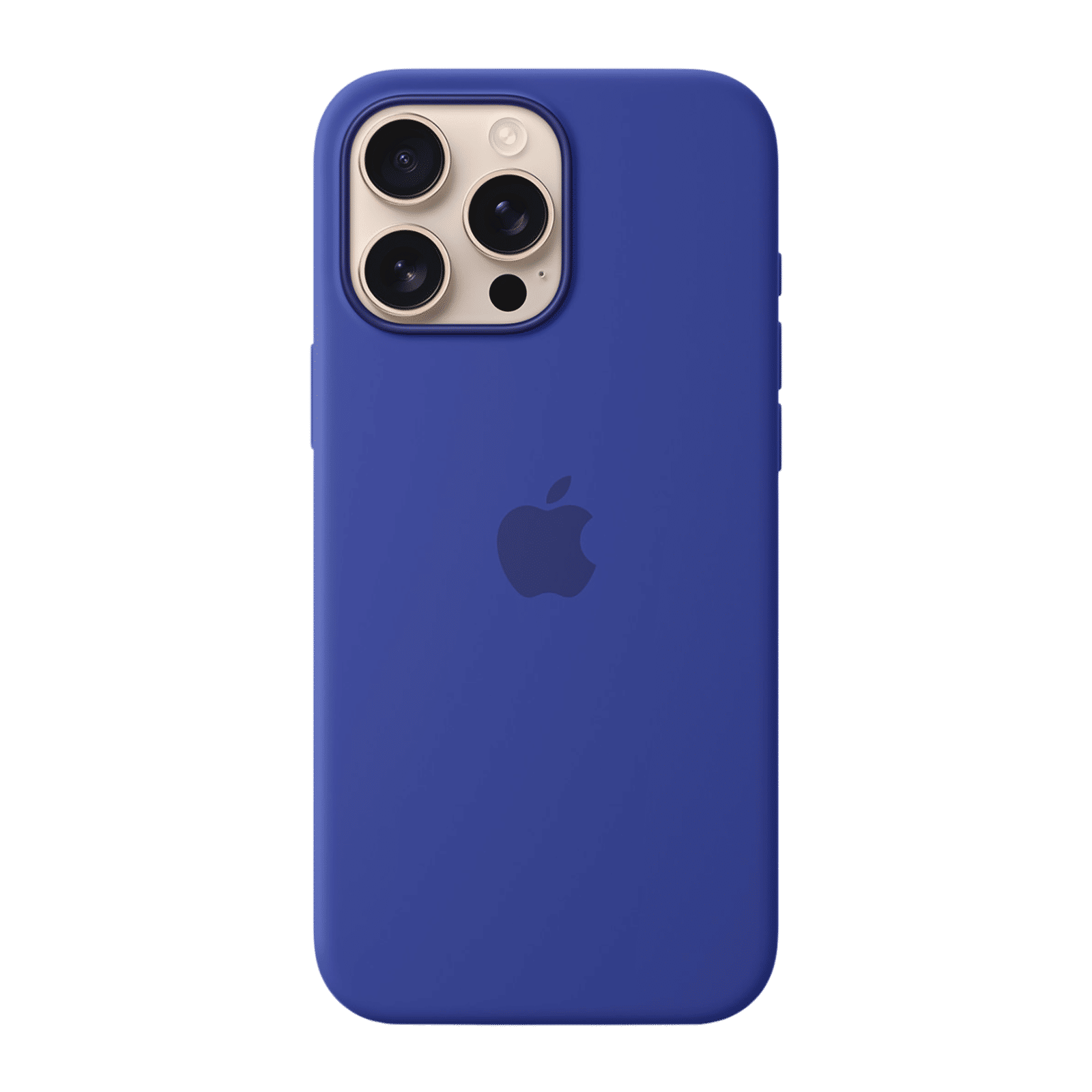Apple Soft Silicone Back Cover for Apple iPhone 16 Pro Max (MagSafe Charging Support, Ultramarine)