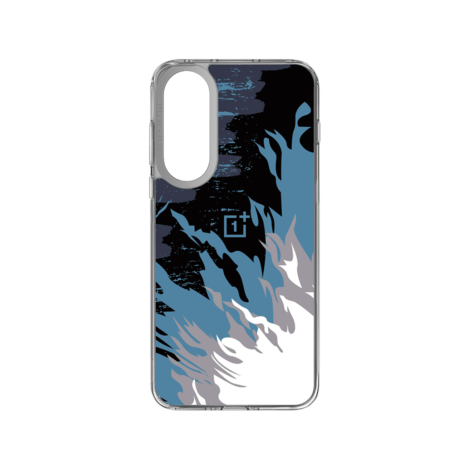 OnePlus Soft PC, PET, TPU Back Cover for OnePlus Nord 5 (Raised Lens Protection, Holy Flame)
