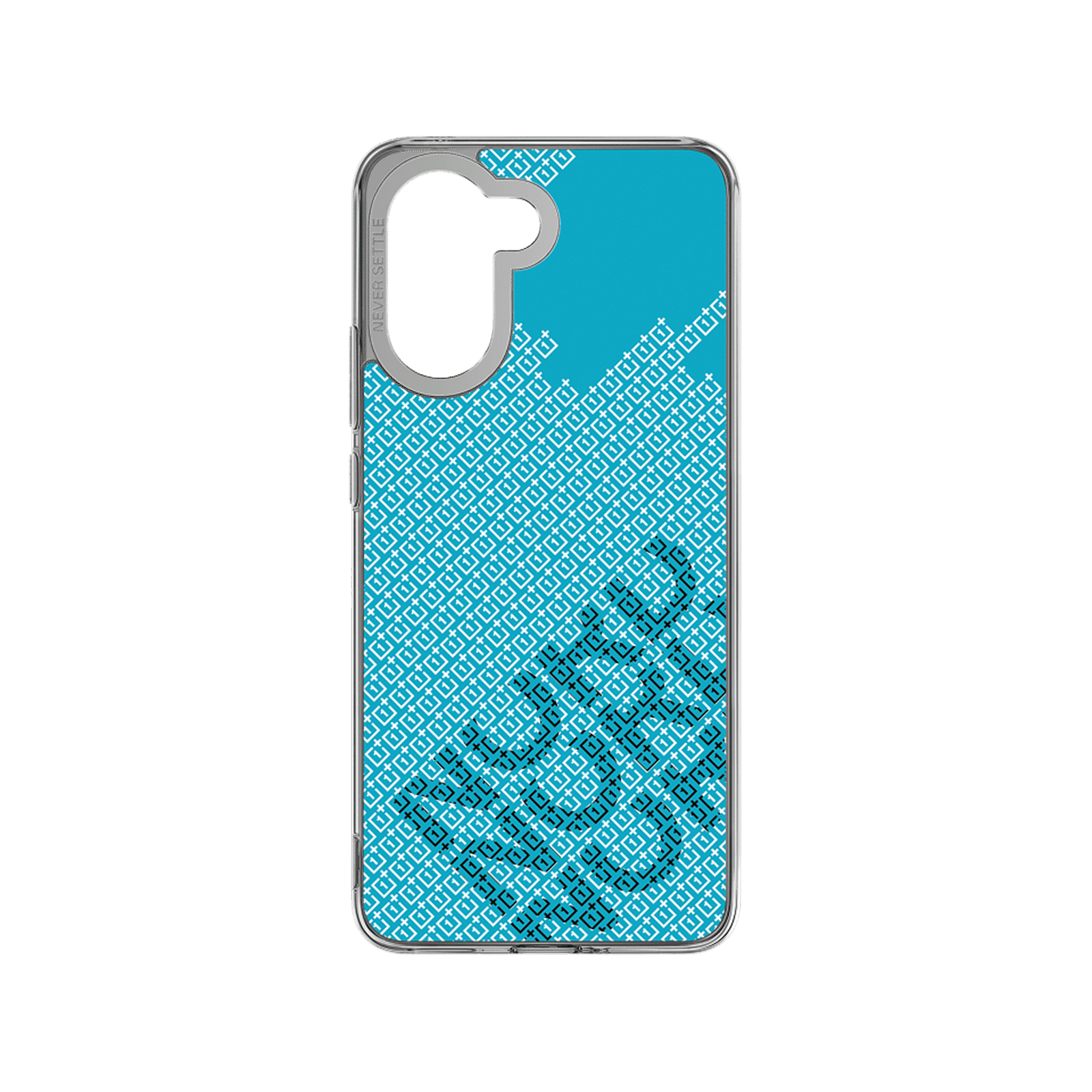 OnePlus Soft PC, PET, TPU Back Cover for OnePlus Nord CE5 (Raised Lens Protection, Letter Pattern)