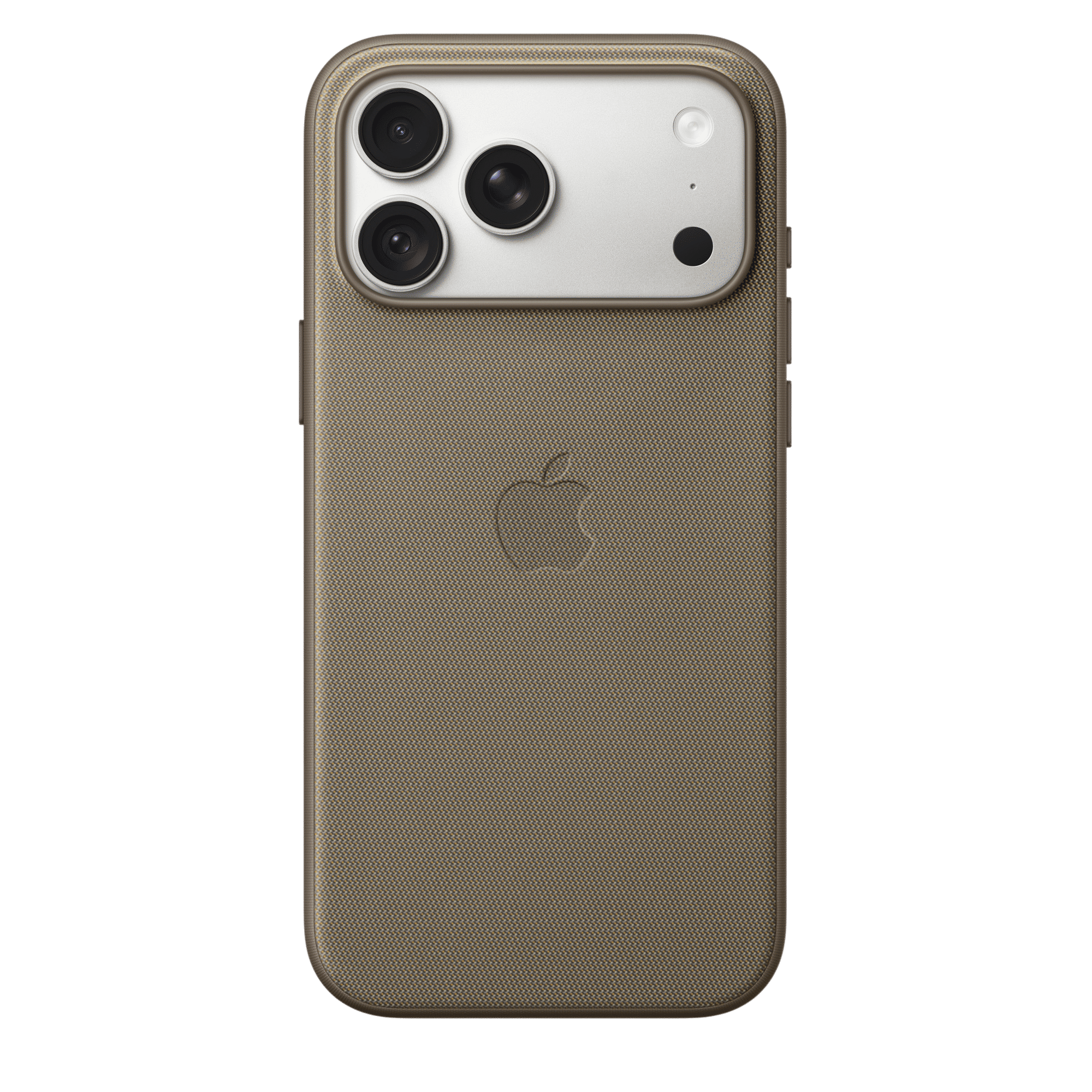 Apple Hard TPU & Recycled Polyester Back Cover for Apple iPhone 18 Pro Max (MagSafe Compatible, Taupe)