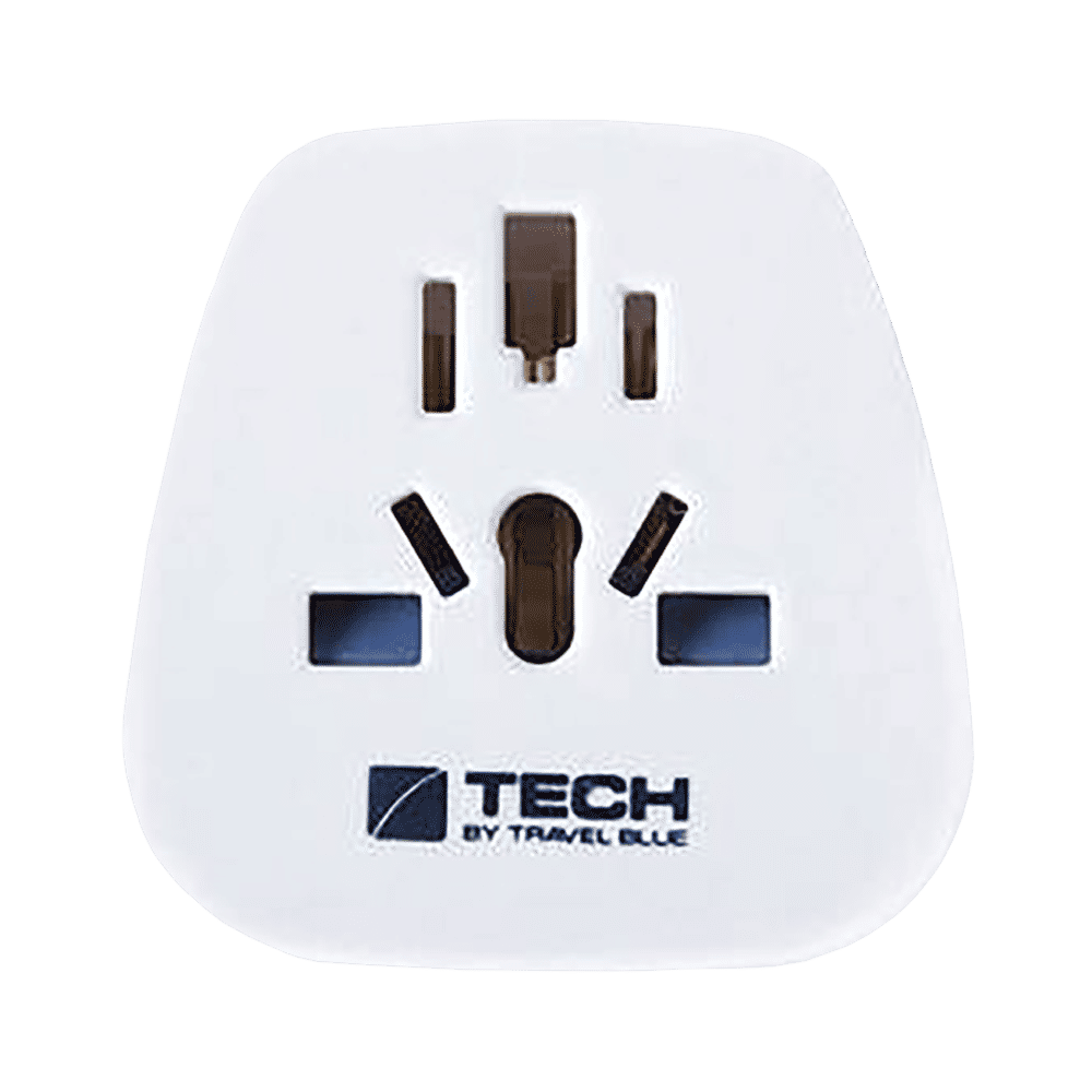 TRAVEL BLUE Tourist Wall Charging Adapterr (957, White)