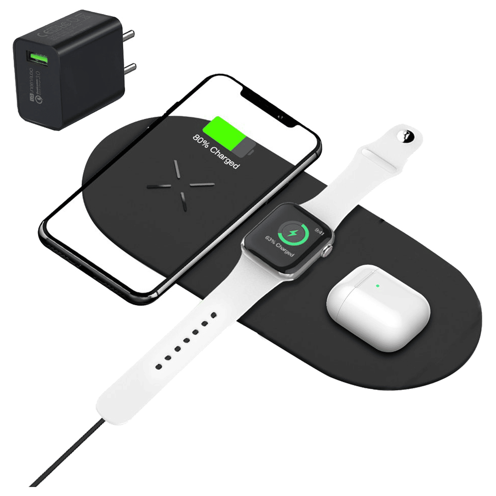 Unigen Android In Wireless Charger Buy UNIGEN Unidock 300 15W 3-in