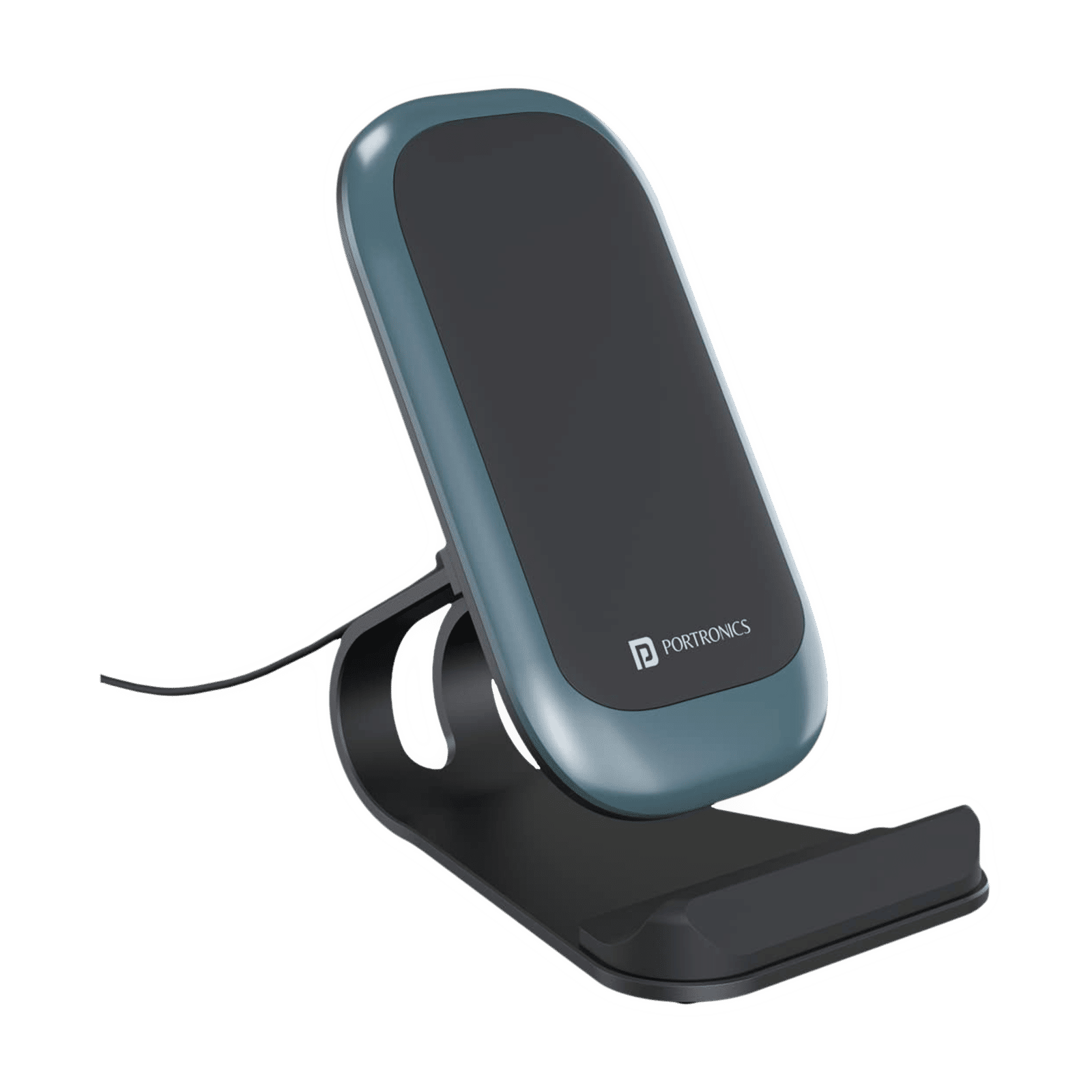 Portronics Freedom 15W Wireless Charger for iPhone 11, 12, 13, Samsung Galaxy Z Fold 2, S20 FE, S6 Edge (Qi Compatible, Black)-picture-11