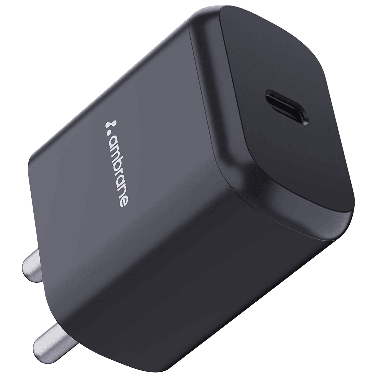 ambrane Raap M20 20W Type C Fast Charger (Adapter Only, Black)