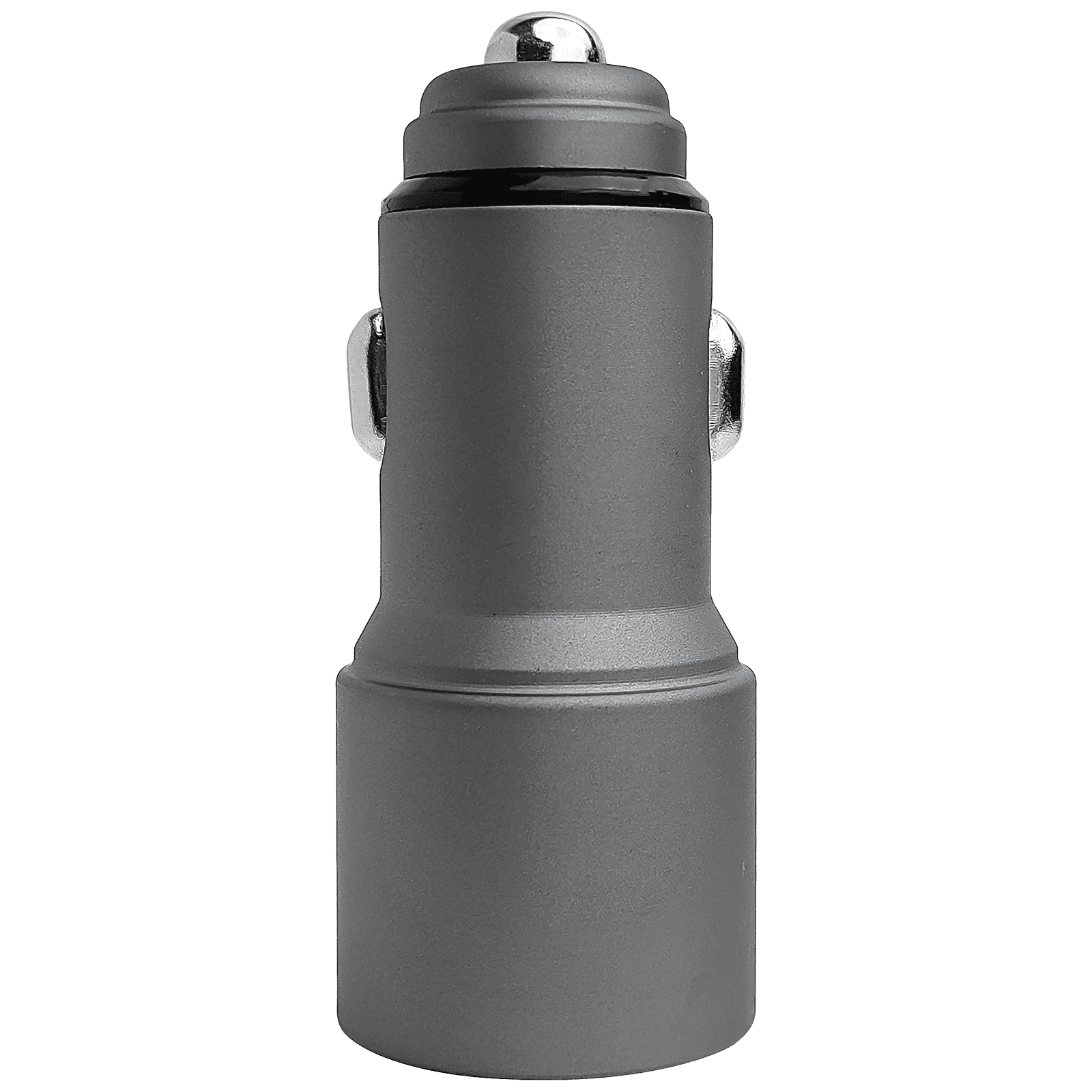 Croma 30 Watts 2 USB Ports Car Charging Adapter (Overcharging Protection, CRST30WCHA281201, Metal Grey)