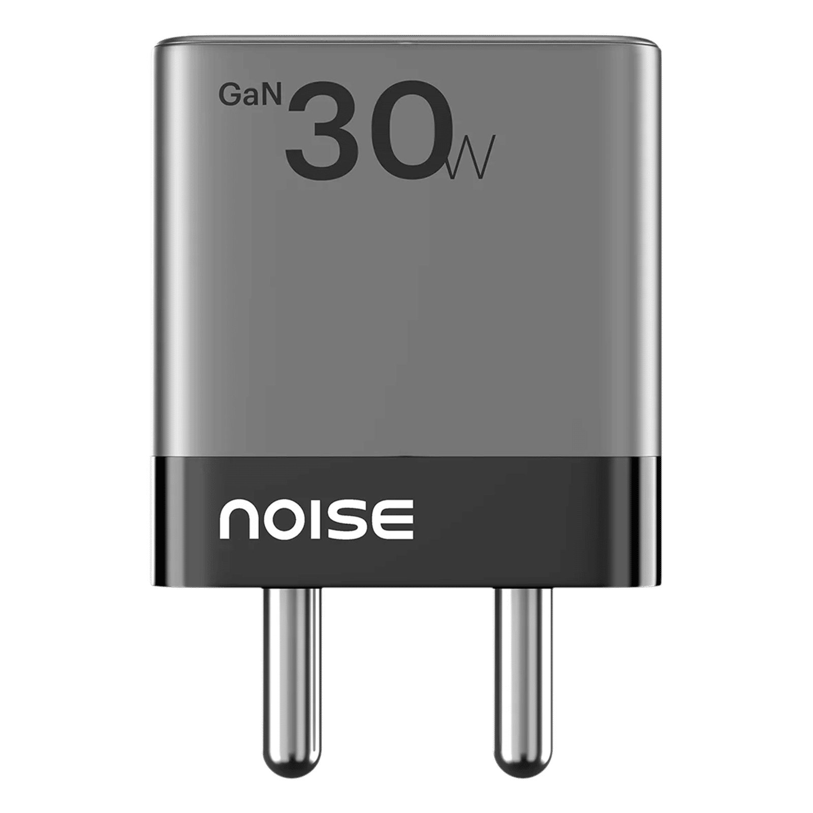 noise Power 30W Type A & Type C 2-Port Fast Charger (Adapter Only, GaN Technology, Black)