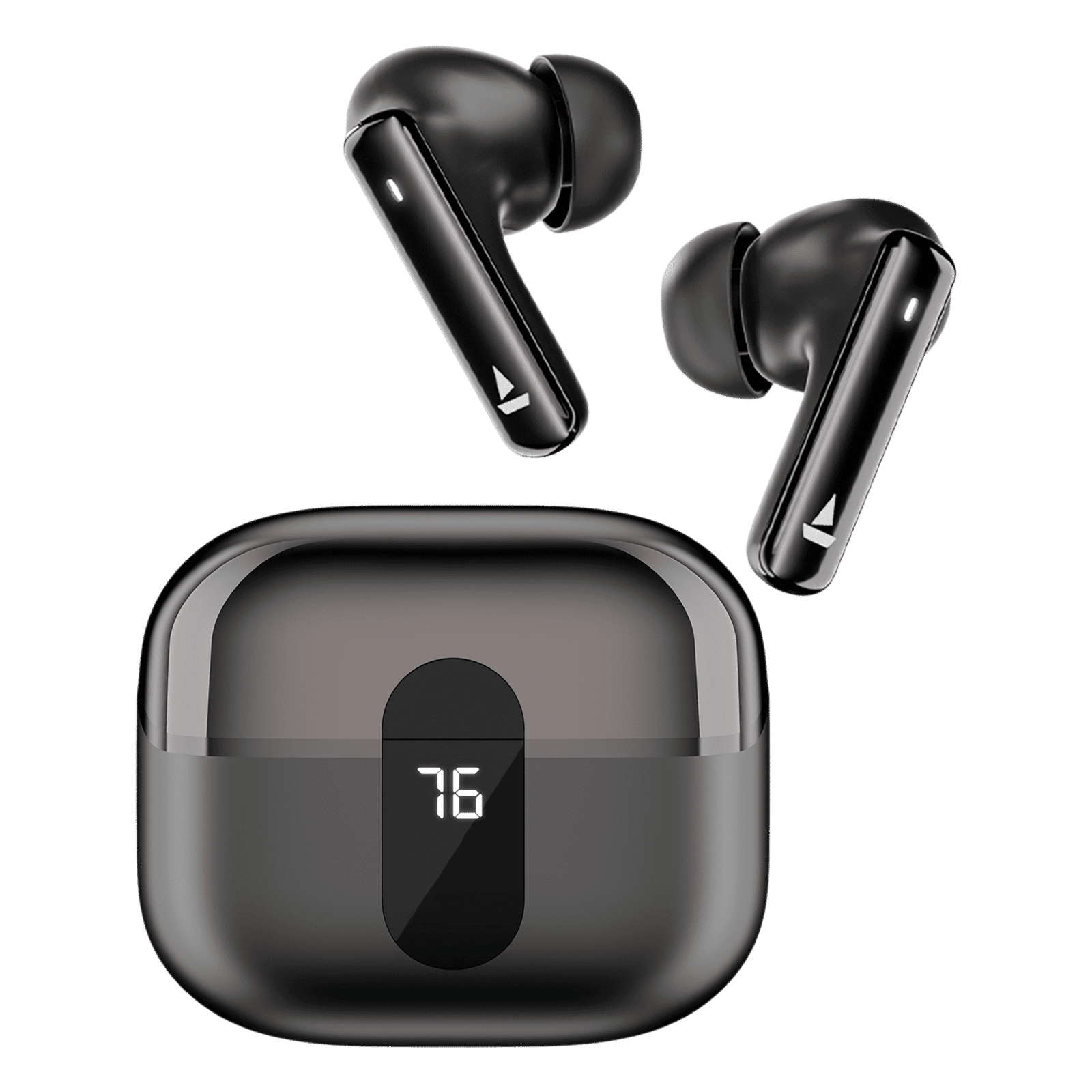 boAt Airdopes Plus 318 TWS Earbuds with Environmental Noise Cancellation (IPX5 Water Resistant, ASAP Charge, Active Black)