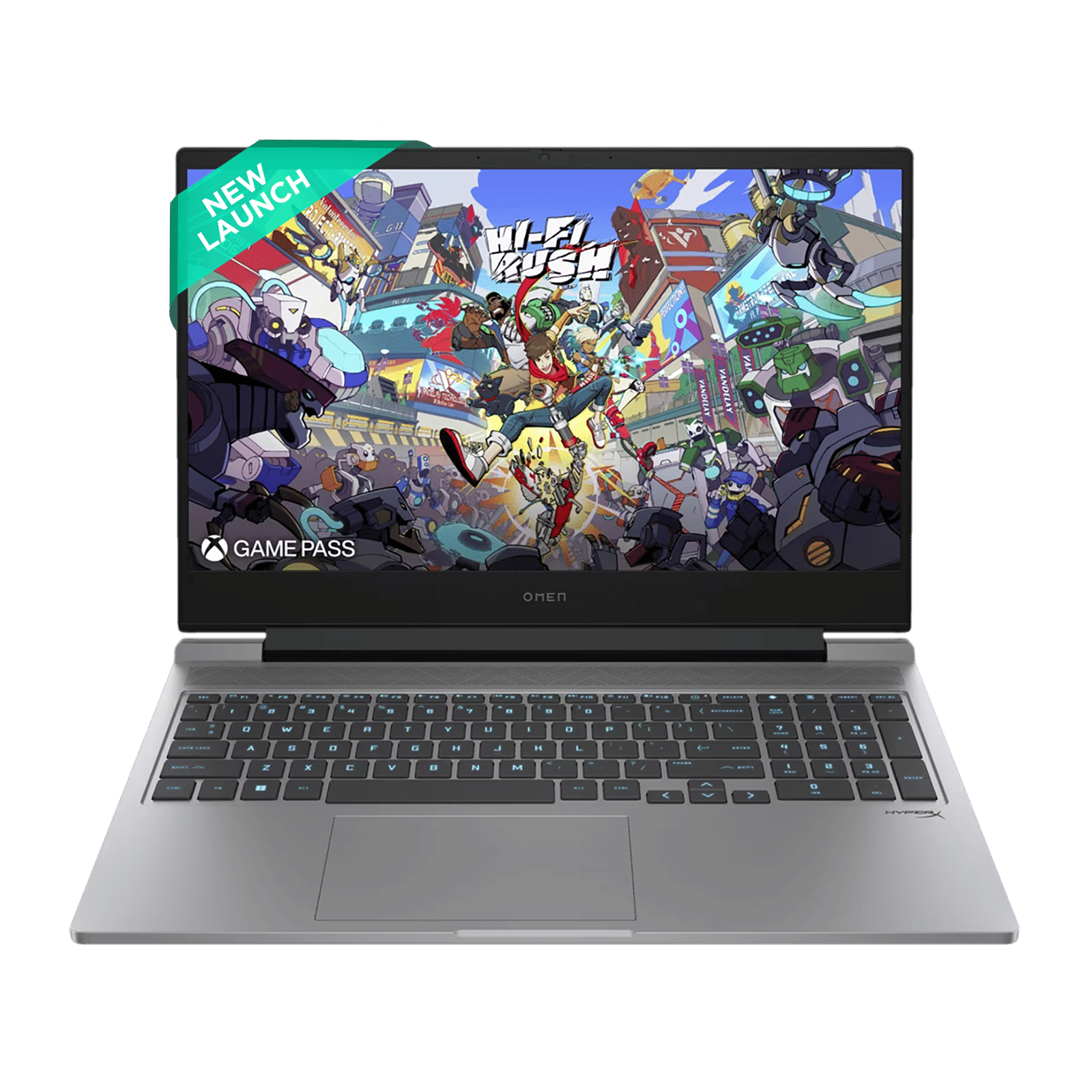 HP OMEN 16-ae0002TX Intel Core i7 14th Gen Gaming Laptop (16GB, 1TB SSD, Windows 11 Home, 8GB Graphics, 16.1 inch 165 Hz Full HD IPS Display, NVIDIA GeForce RTX 4060, MS Office Home 2024, Meteor Silver, 2.31 KG)