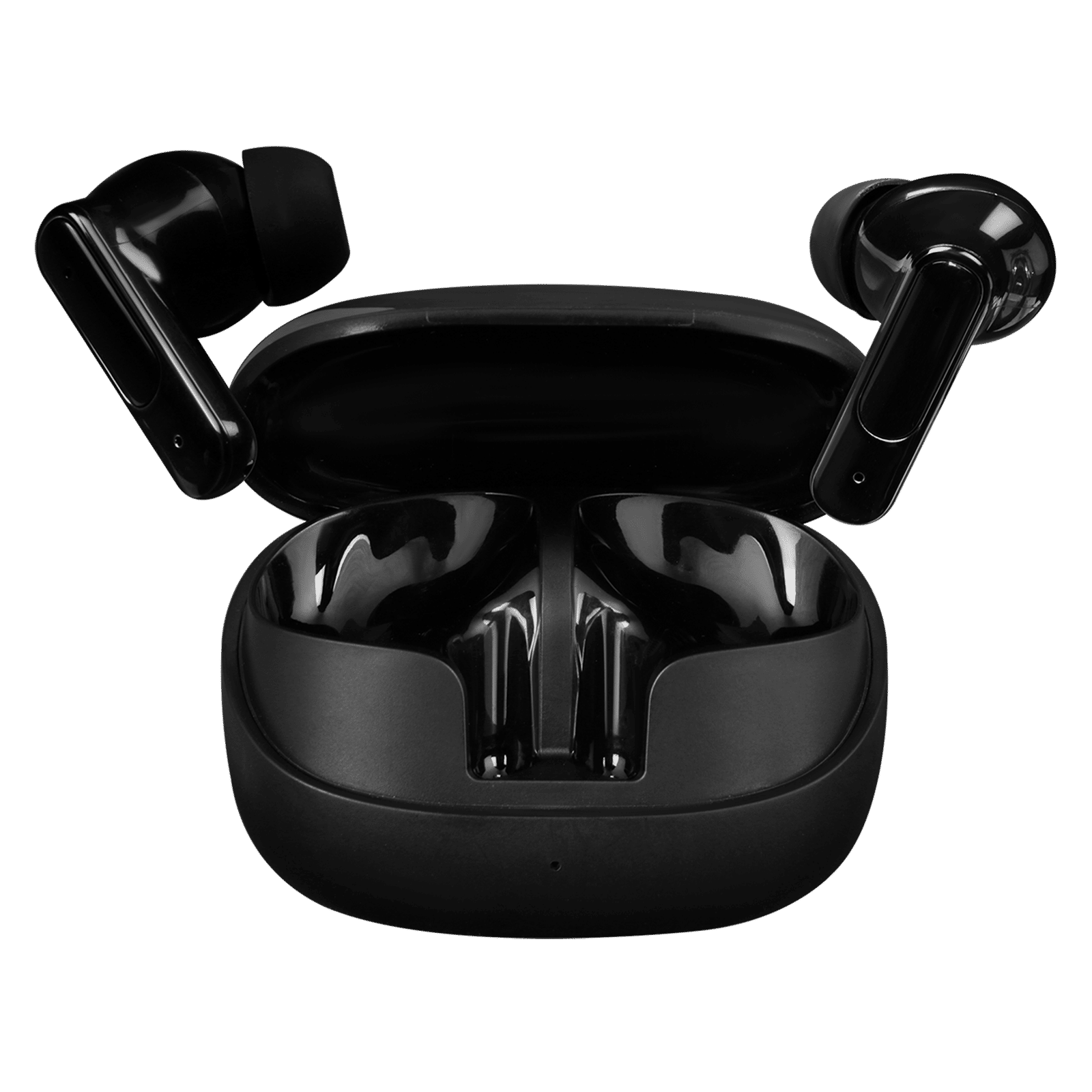 Croma IE165 TWS Earbuds with Passive Noise Cancellation (IPX4 Water & Sweat Resistant, Touch Control, Black)