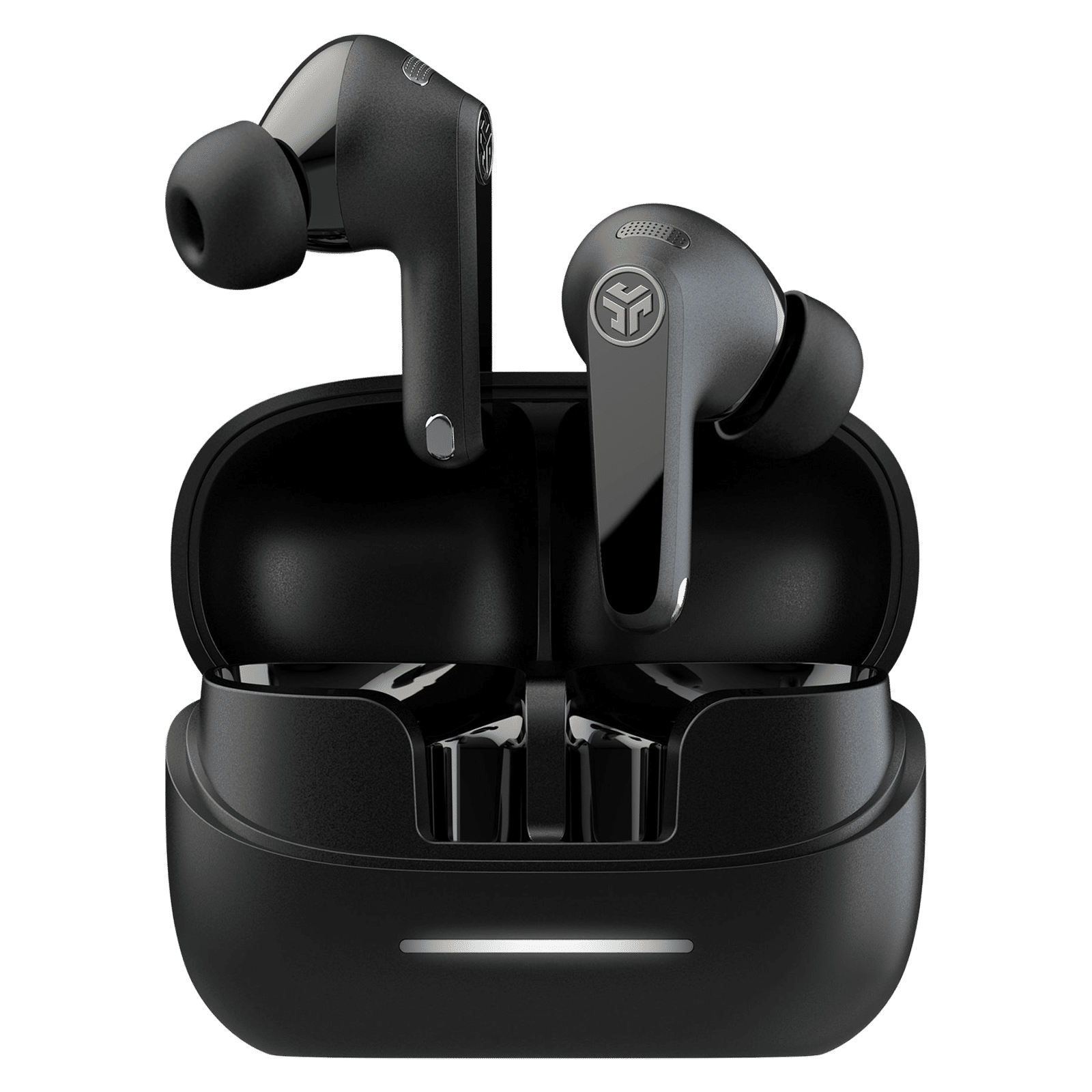 JLAB JBUDS Pods TWS Earbuds with Hybrid Active Noise Cancellation (IP55 Water Resistant, Google Fast Pair, Black)