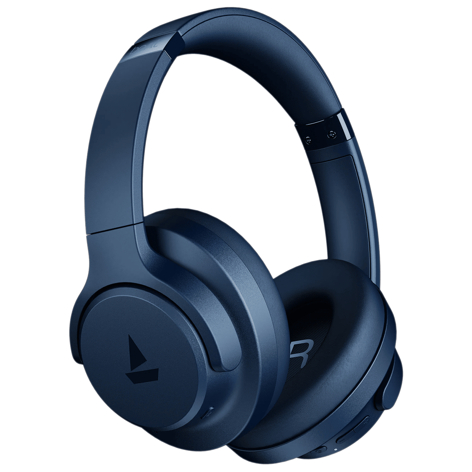 boAt Rockerz 512 ANC Bluetooth Headphone with Mic (ENx Technology, Over Ear, Bold Blue)