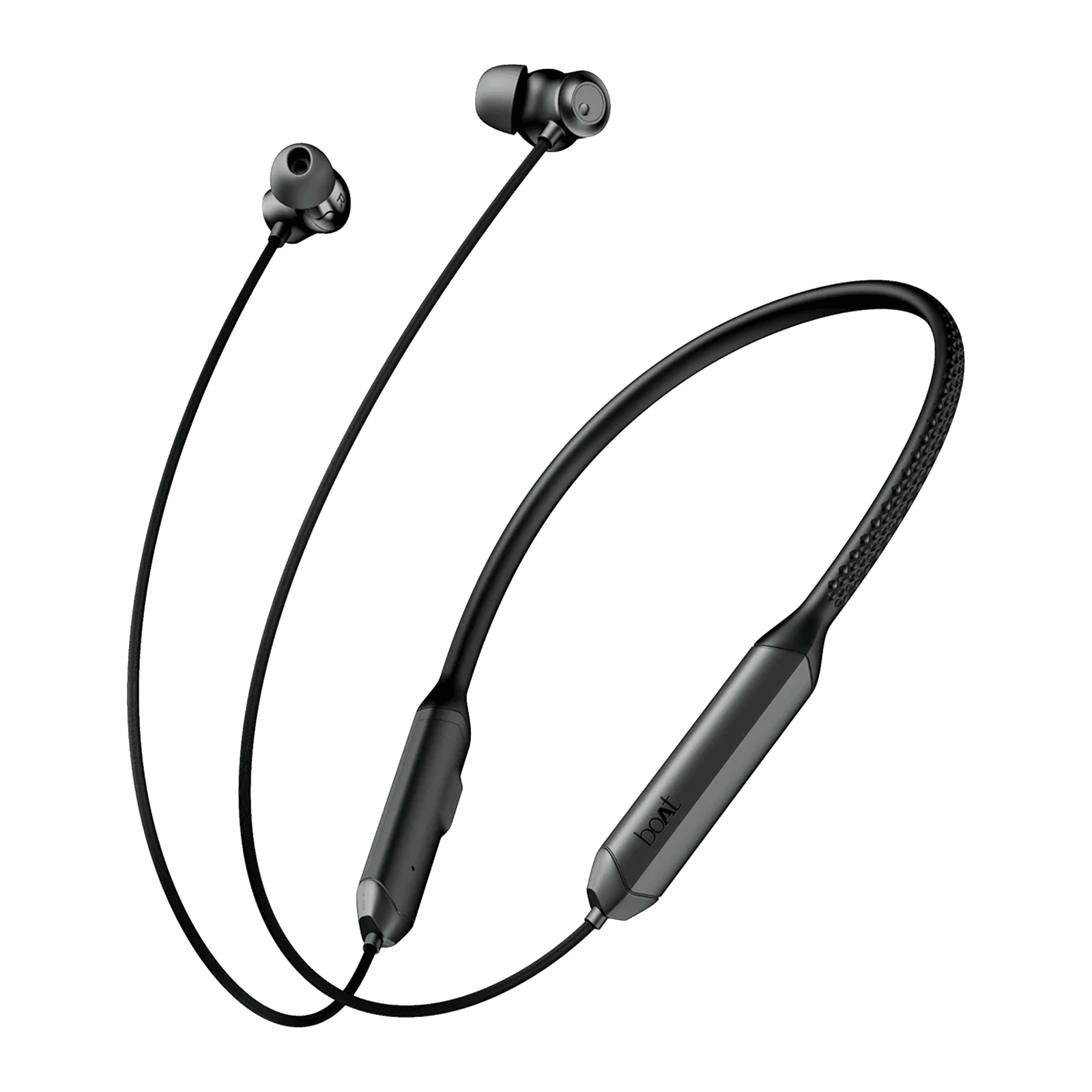 boAt Rockerz Prime 255Z PP0023 Neckband with AI Environmental Noise Cancellation (IPX4 Sweat Resistant, Splash Resistant, 50 Hours Playback, Onyx Black)