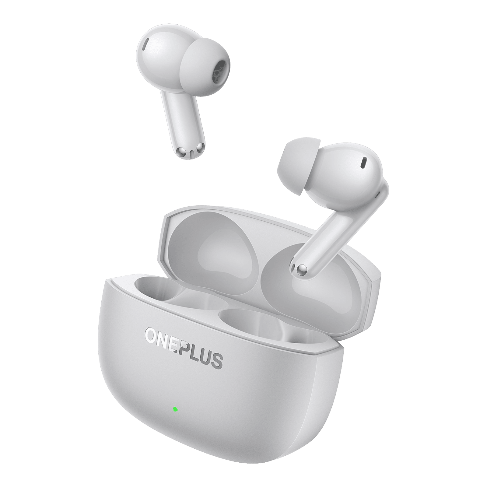OnePlus Nord Buds 4 Pro E518A TWS Earbuds with Active Noise Cancellation (IP55 Dust & Water Resistance, 6 Mic AI Clear Call, Radiant Gray)