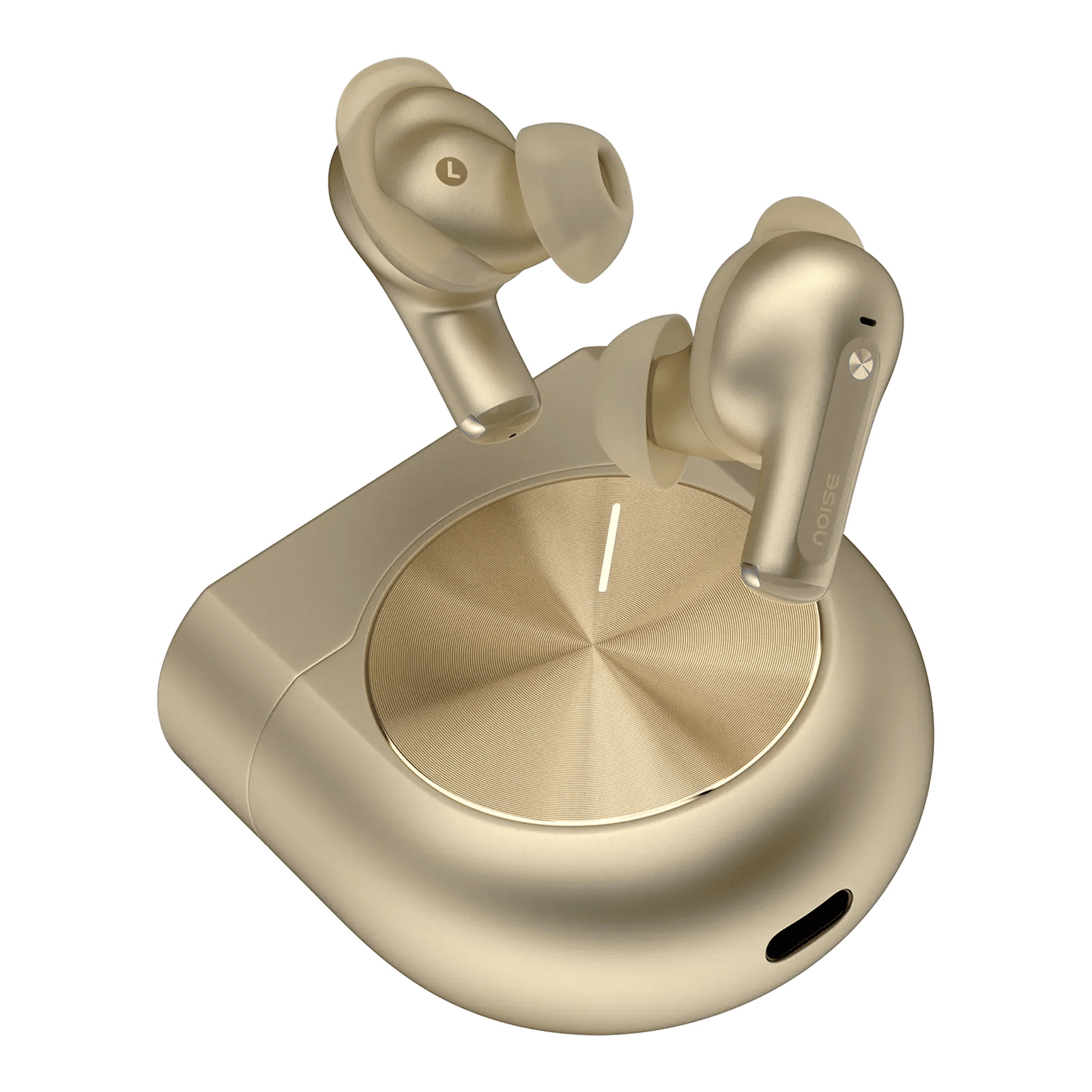 Noise Master Buds 2 TWS Earbuds with Adaptive Active Noise Cancellation (IPX5 Water Resistant, 360° Spatial Audio, Aurum)