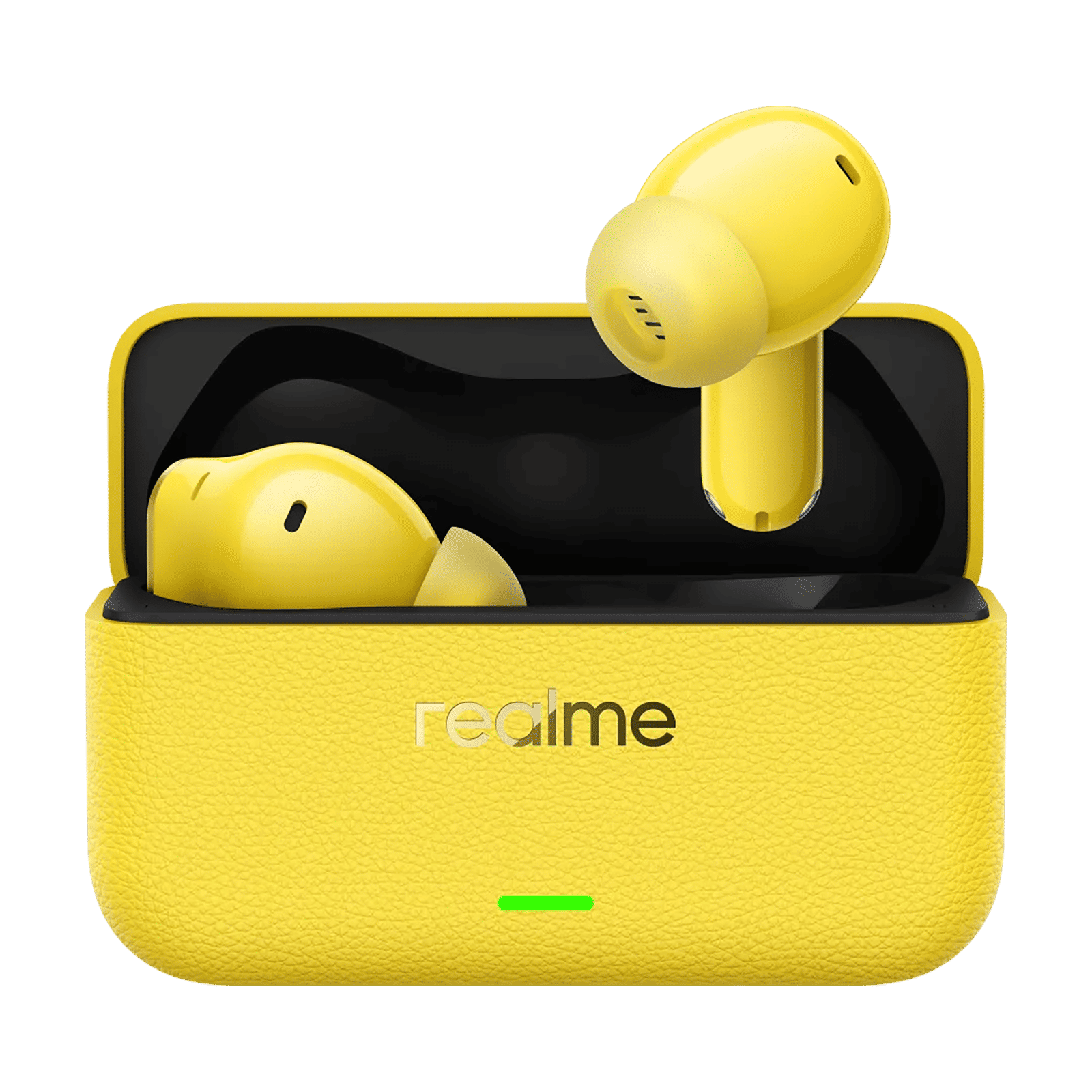 Realme Buds T500 Pro RMA2502 TWS Earbuds with Adaptive Noise Cancellation (IP55 Water Resistant, Face to Face Translator, Lemon Cola)