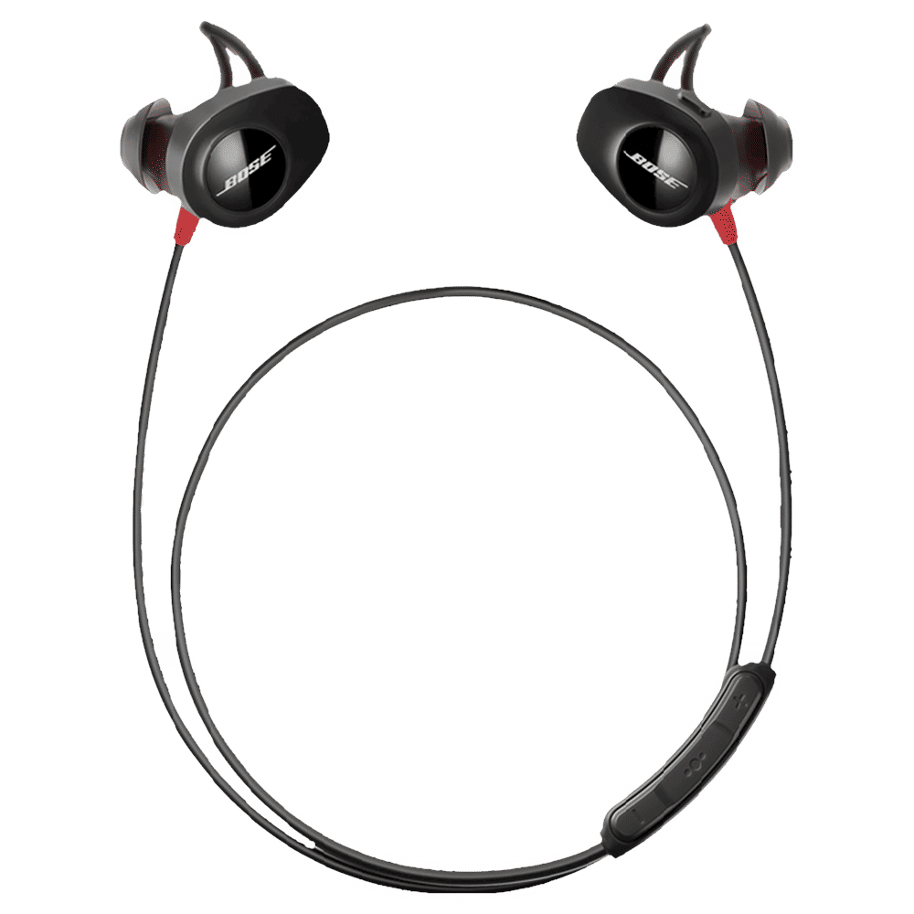 BOSE Soundsport Pulse 762518-0010 Neckband (Sweat Resistant, 5 Hours Playtime, Red)