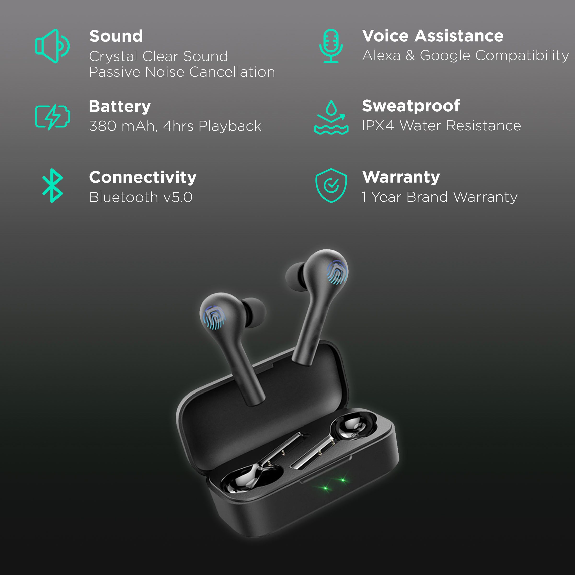 Harmonics Twins PORTRONICS Harmonics Twins II POR 1050