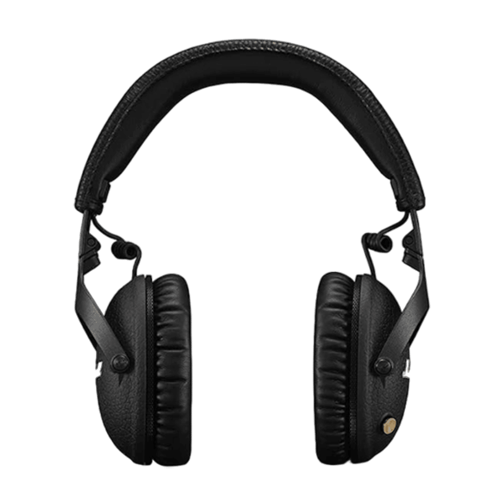 Marshall Monitor II MS-MNTRANCBT Bluetooth Headphone with Mic  (Multi-directional Control Knob, Over Ear, Black)