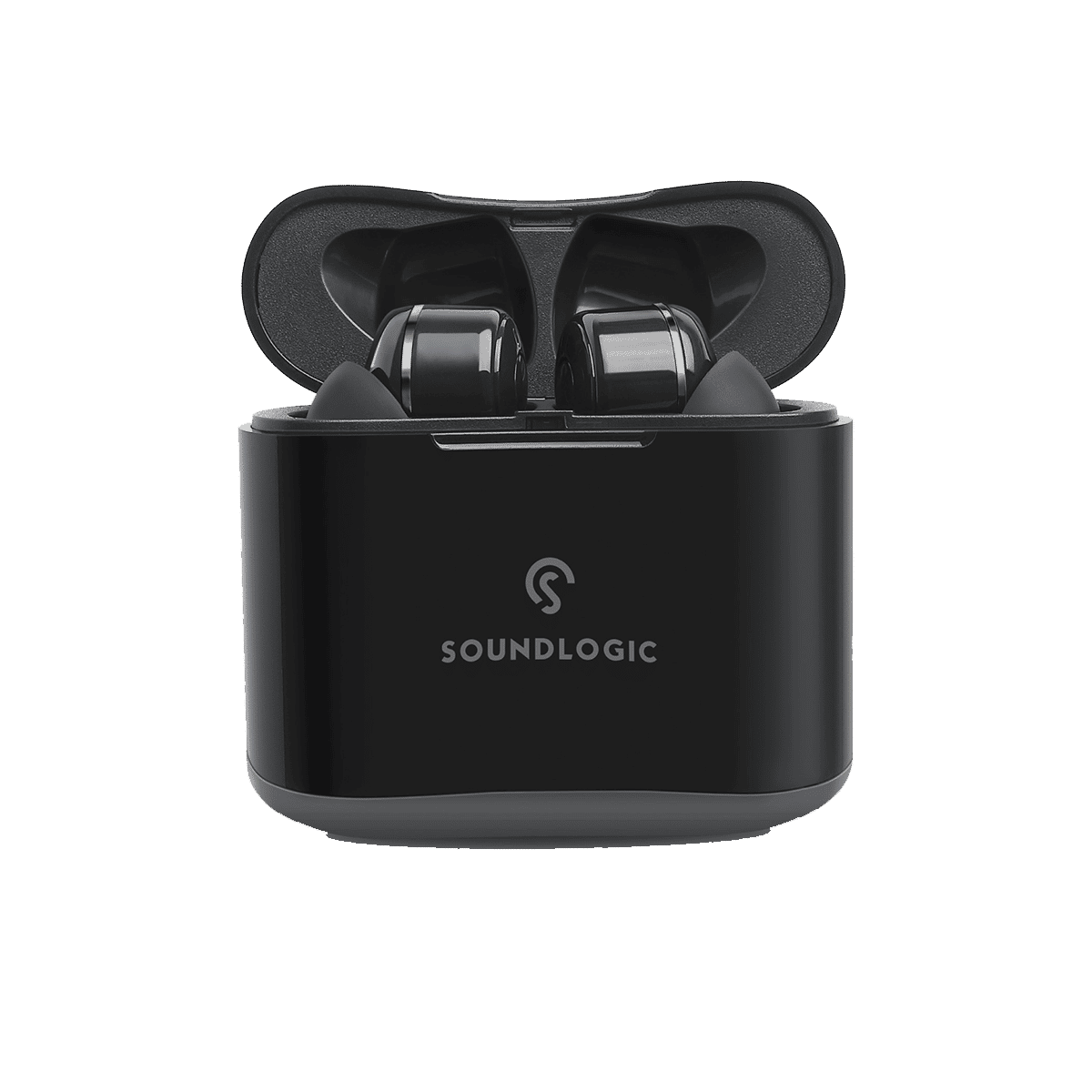 soundLOGIC True Beats Pro TWE006 TWS Earbuds (Sweat Resistant, Upto 20 Hours Playback, Black)
